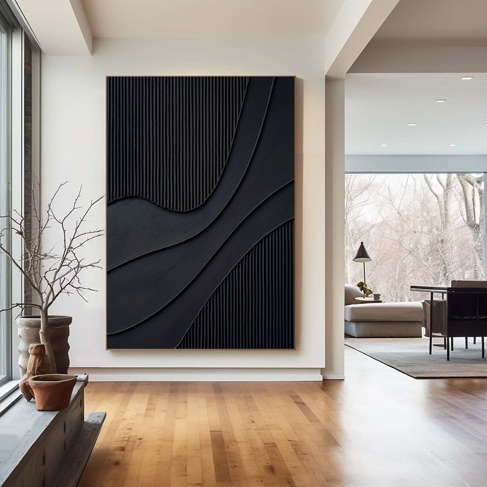 Simplistic Style Oil Painting | Modern Art for Elegant Home Decor #BM 080