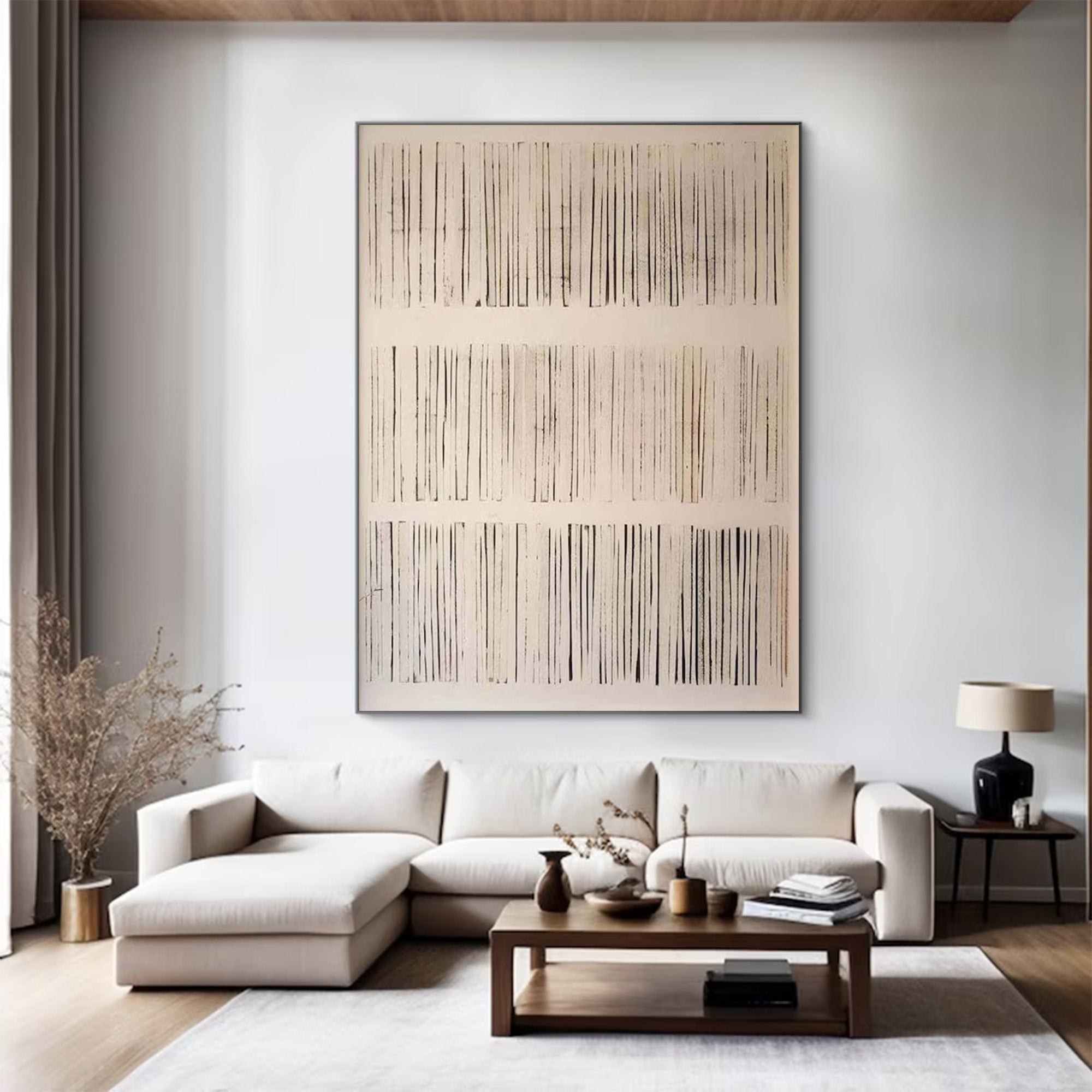 Large Abstract Line Art Graphic | MuroArt #WG 103