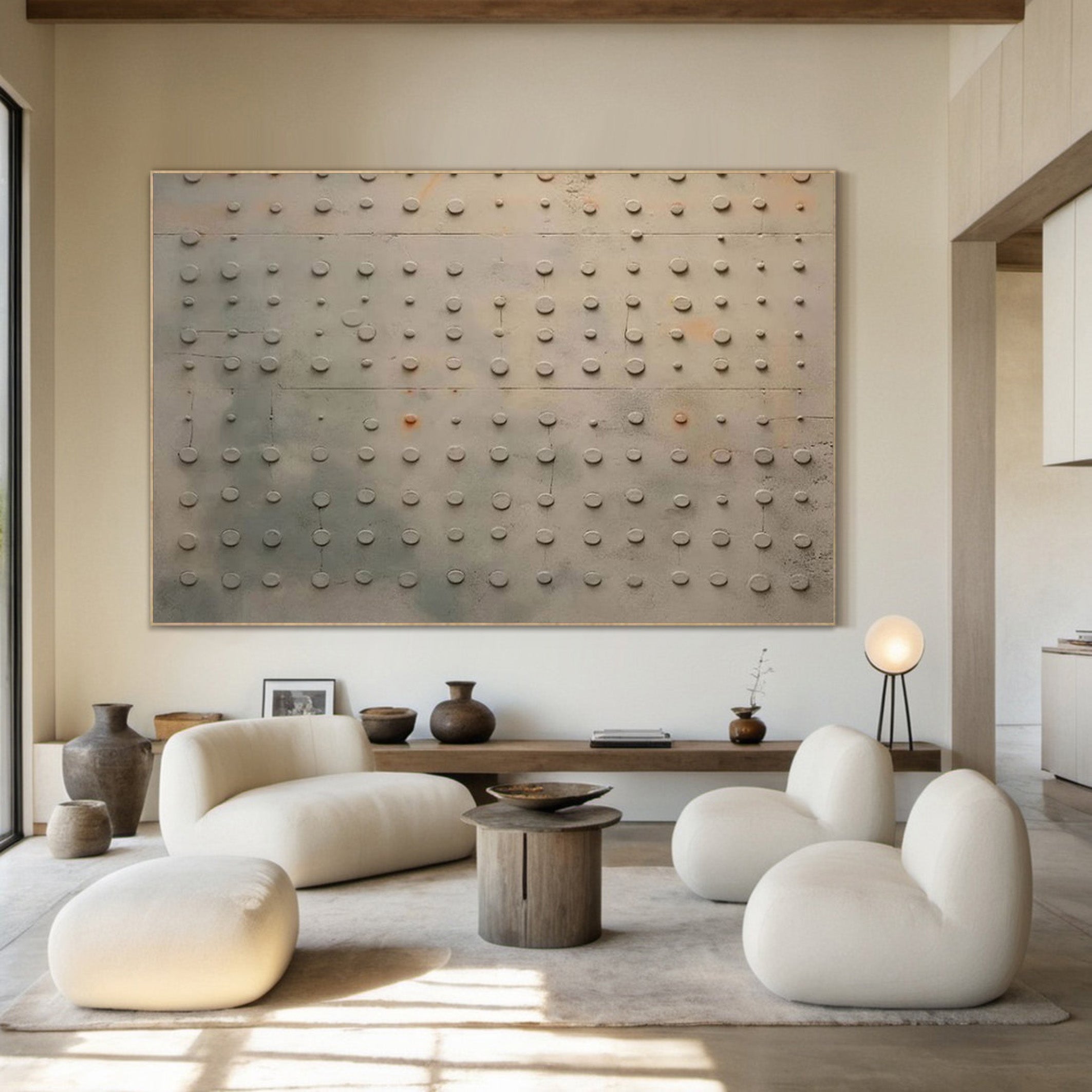 Minimalist Textured Abstract, Urban Surface Wall Art #BGA 231