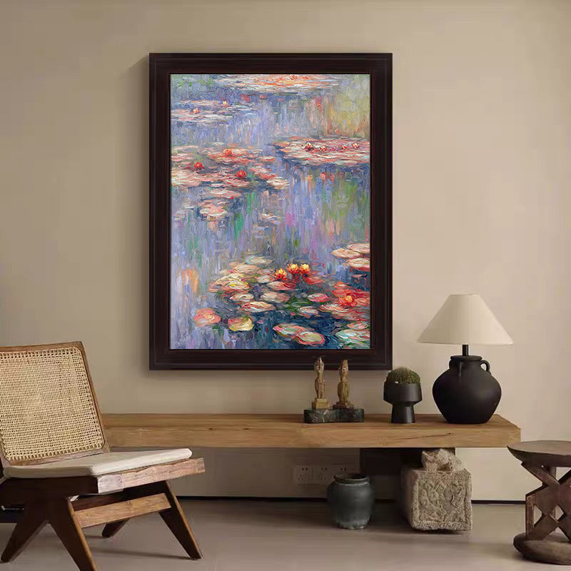 Monet's Water Lilies Essence, Impressionist Floral Light #BGA 175