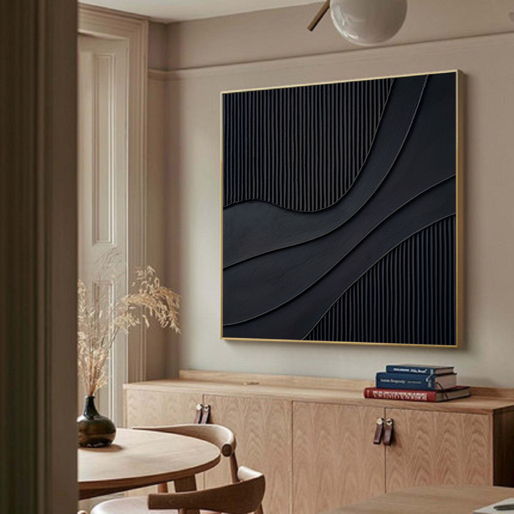 Simplistic Style Oil Painting Modern Art for Elegant Home Decor #BM 076