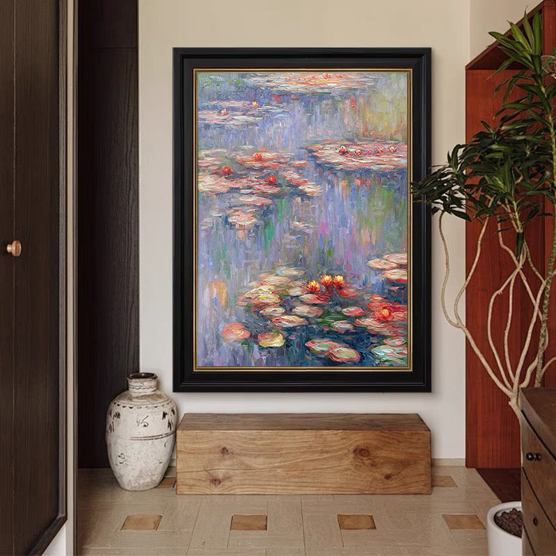 Monet's Water Lilies Essence, Impressionist Floral Light #BGA 175