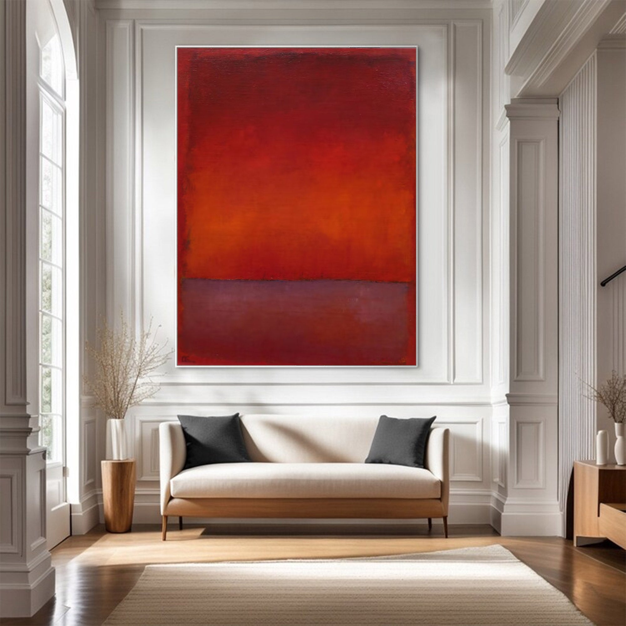 Large Abstract Rothko Style Art | MuroArt #WGA 013