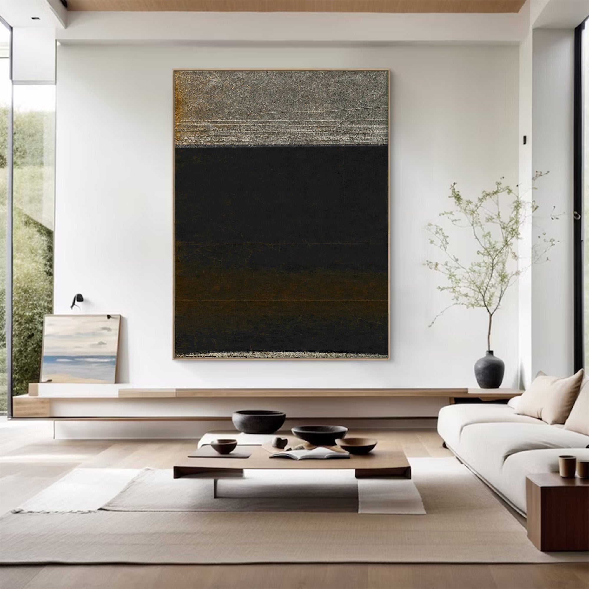 Modern Abstract Large Textured Art | MuroArt #WG 108