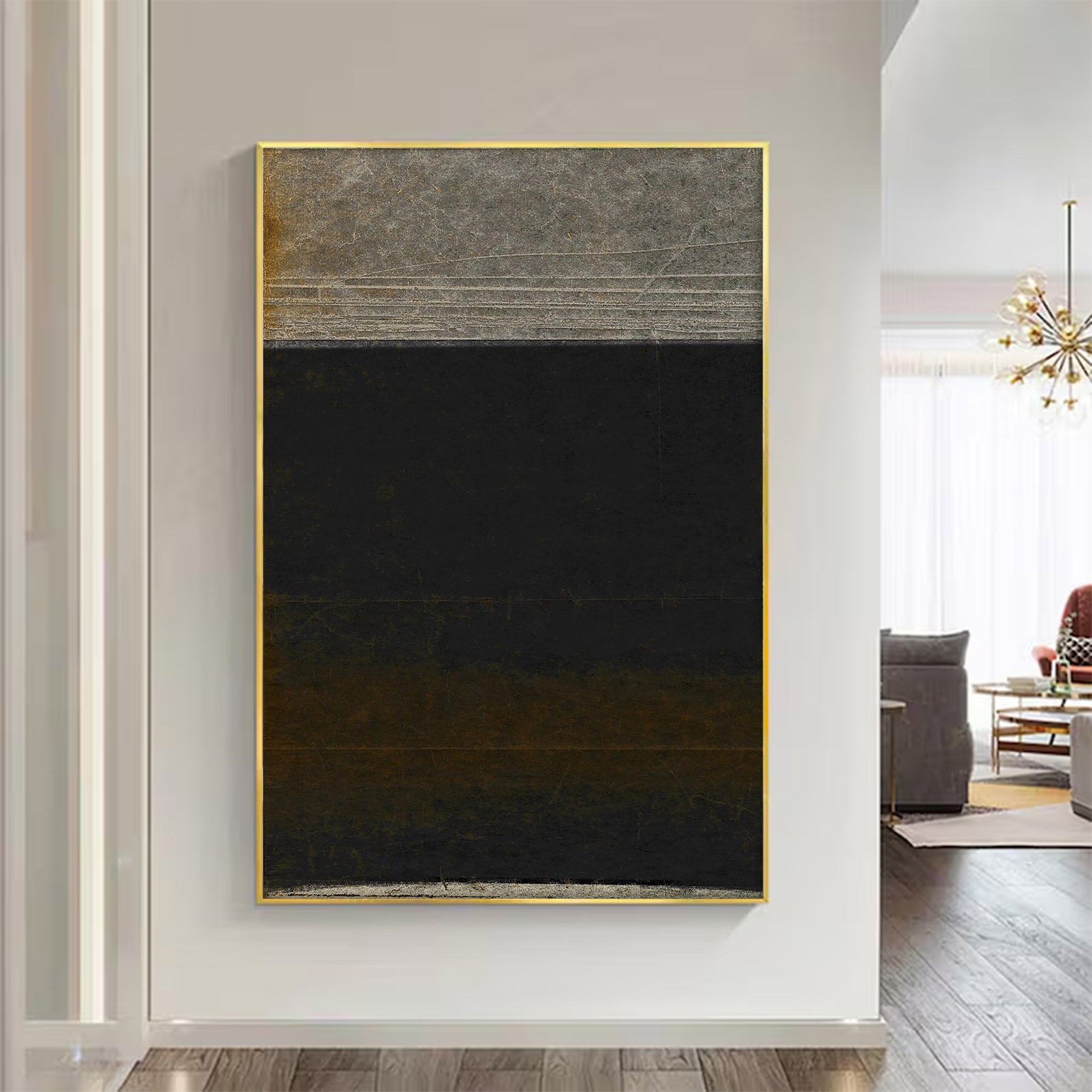Modern Abstract Large Textured Art | MuroArt #WG 108