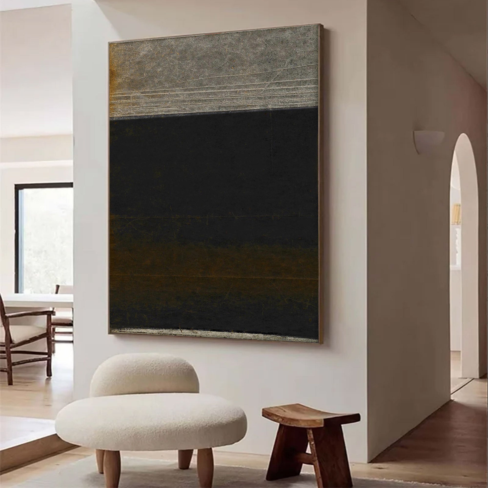Modern Abstract Large Textured Art | MuroArt #WG 108