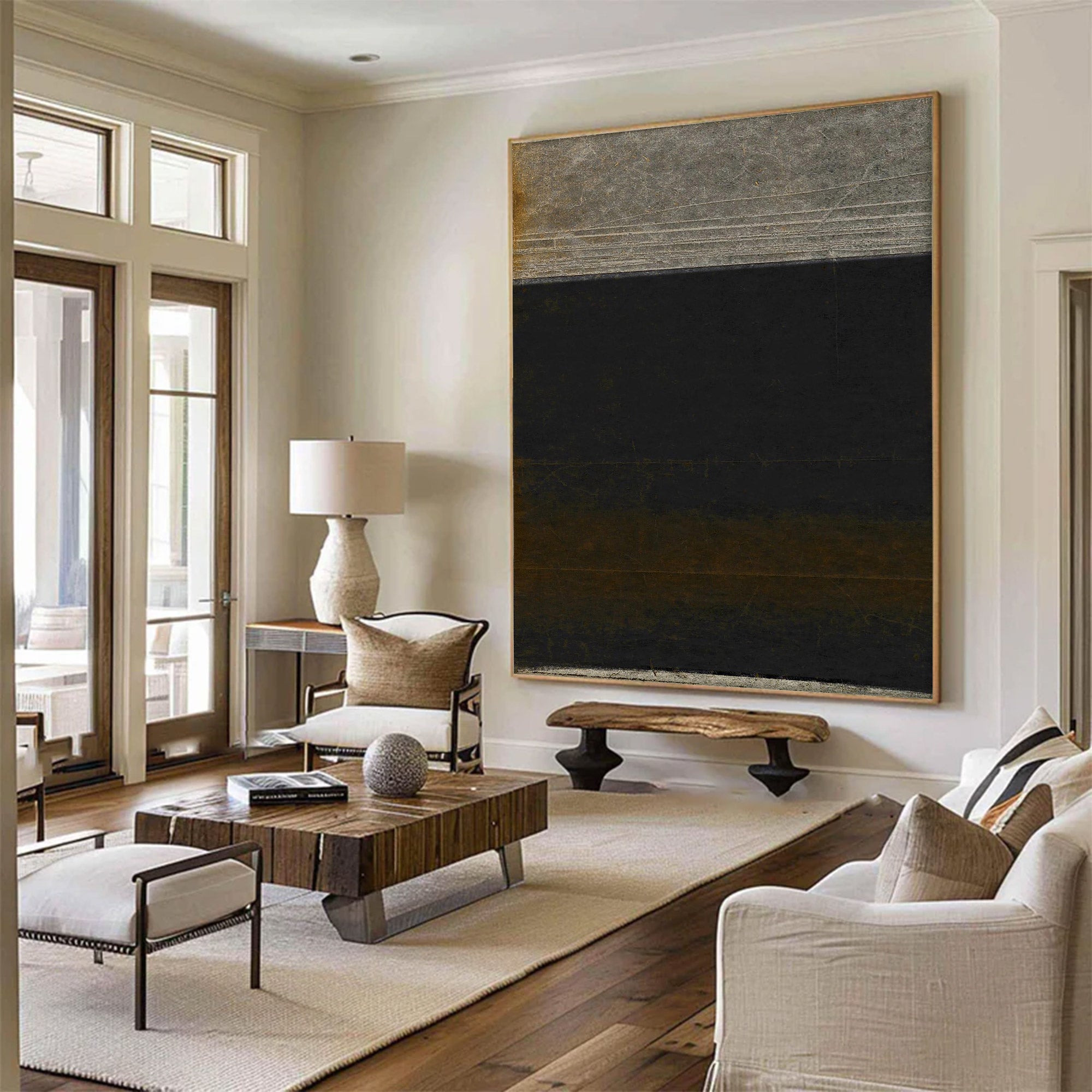 Modern Abstract Large Textured Art | MuroArt #WG 108