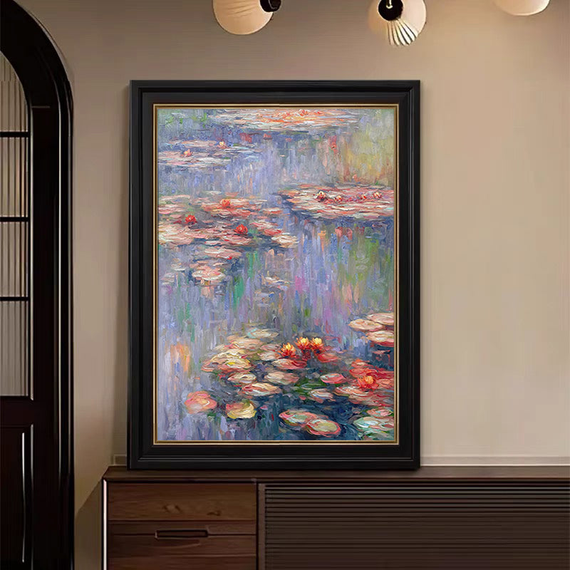 Monet's Water Lilies Essence, Impressionist Floral Light #BGA 175