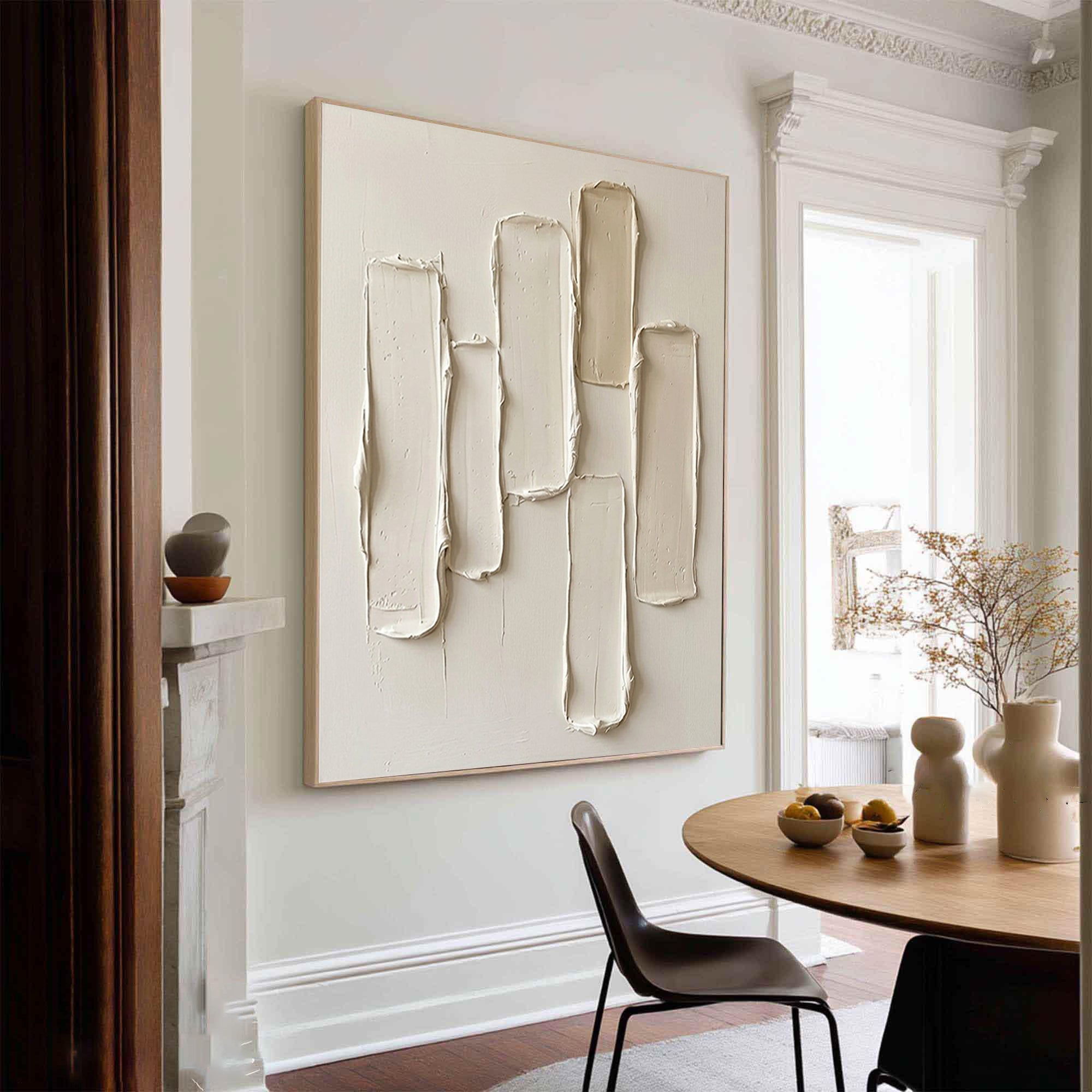 Large Vertical Textured Abstract Wall Art #MRA 018