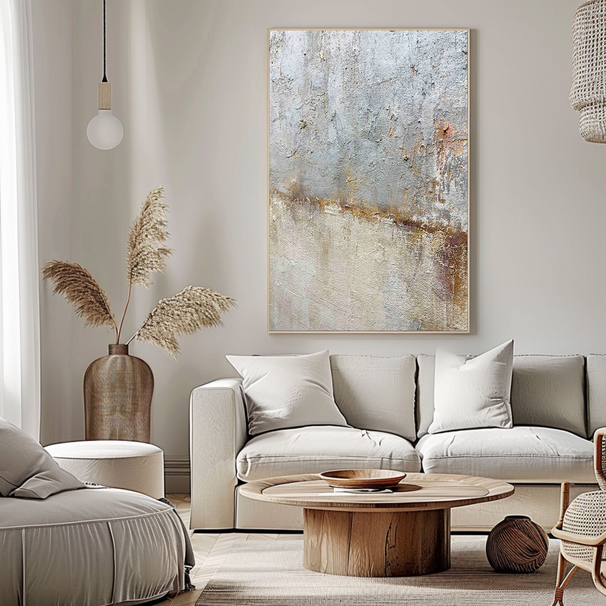Wabi Sabi Abstract Painting #WS 013