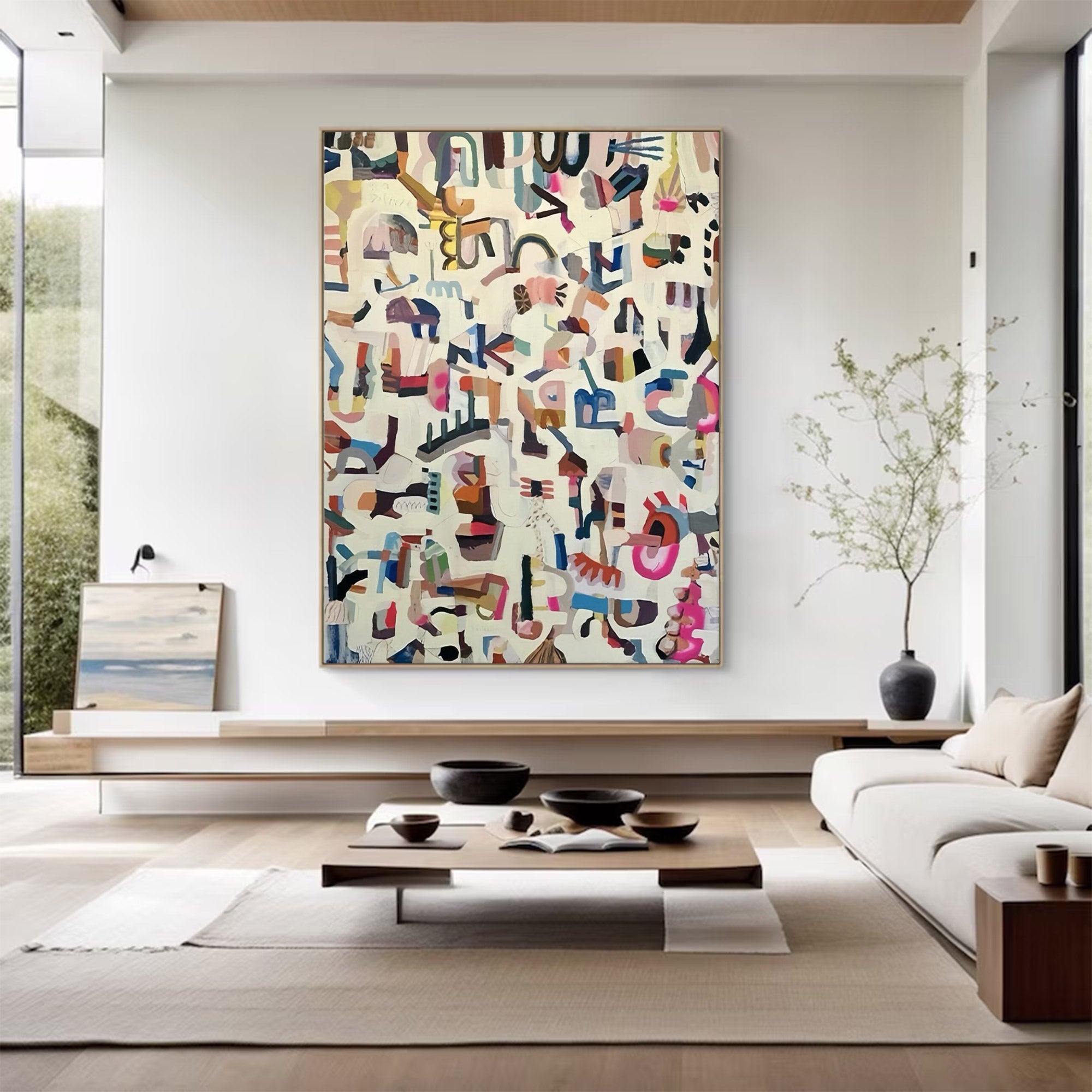 Modern Abstract Large Graffiti Art | MuroArt #WG 112