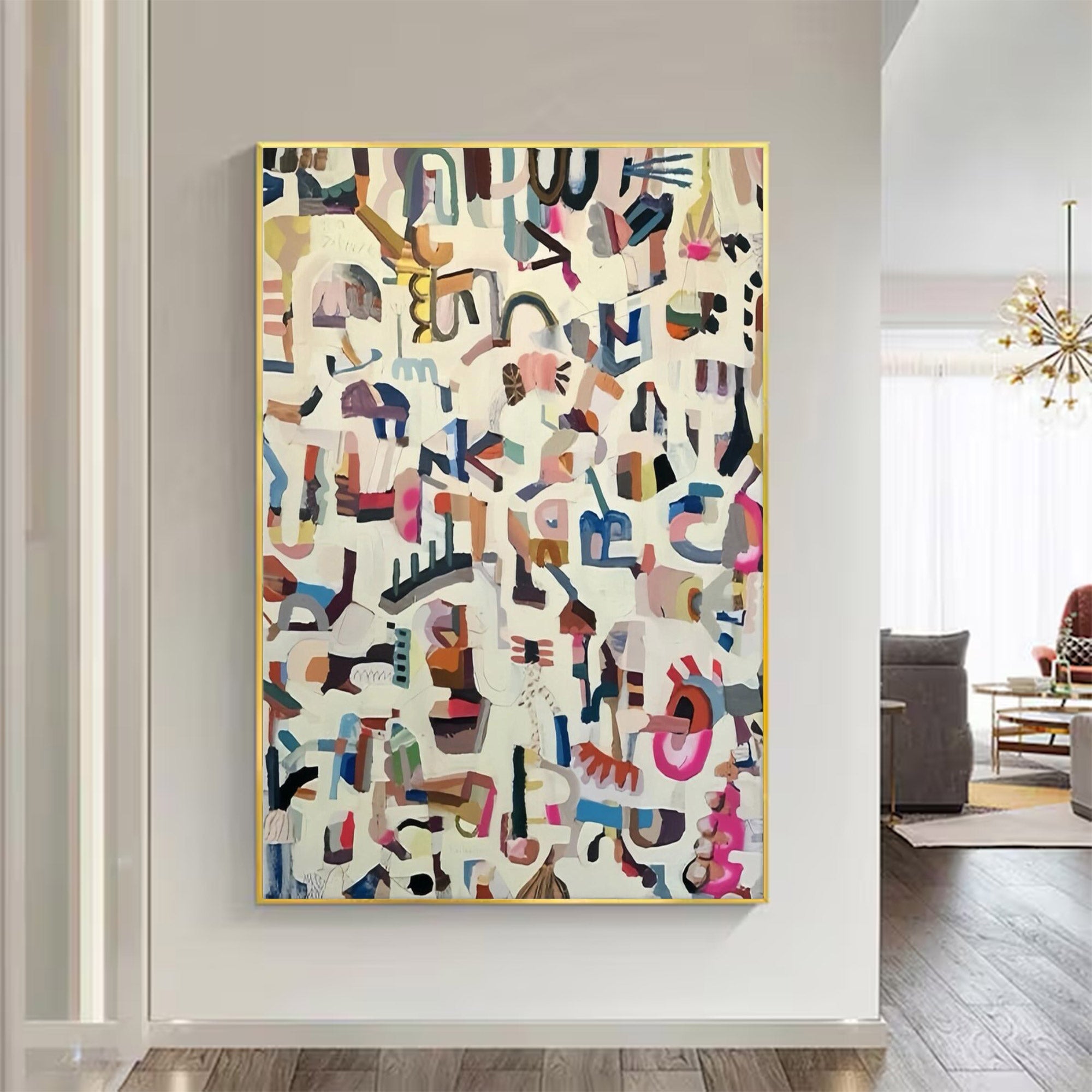Modern Abstract Large Graffiti Art | MuroArt #WG 112