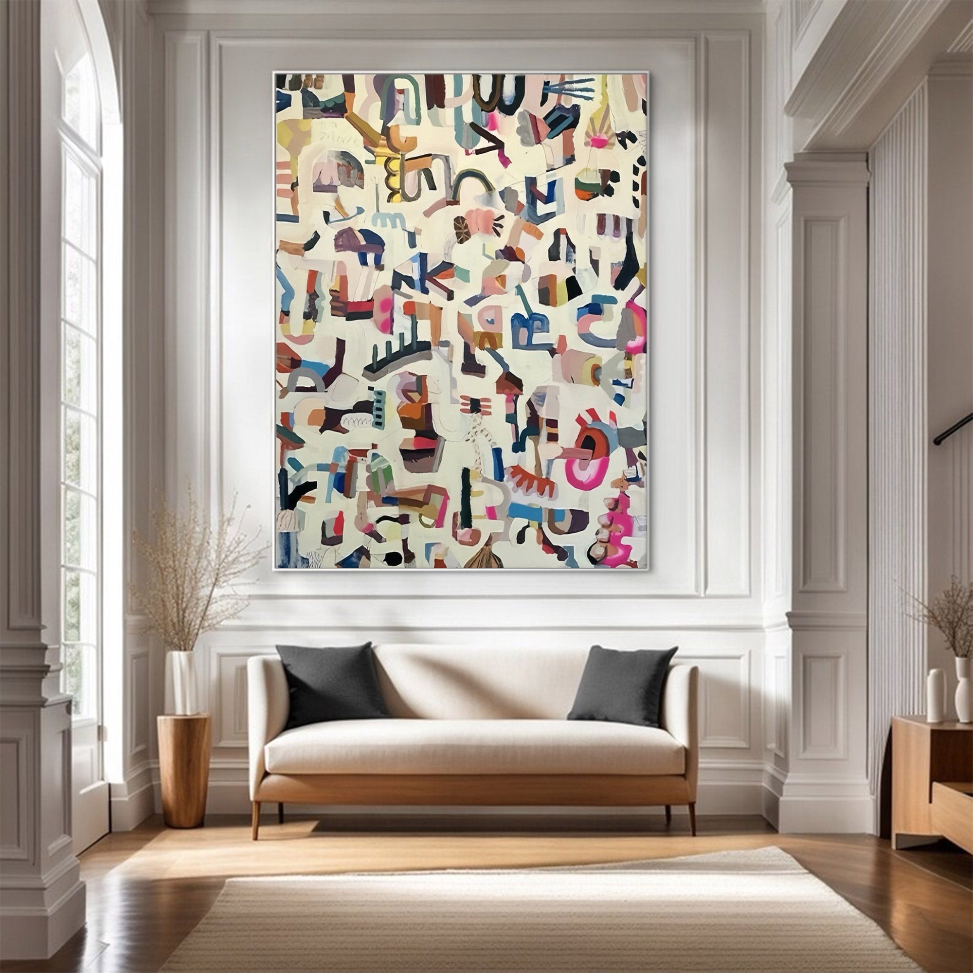 Modern Abstract Large Graffiti Art | MuroArt #WG 112