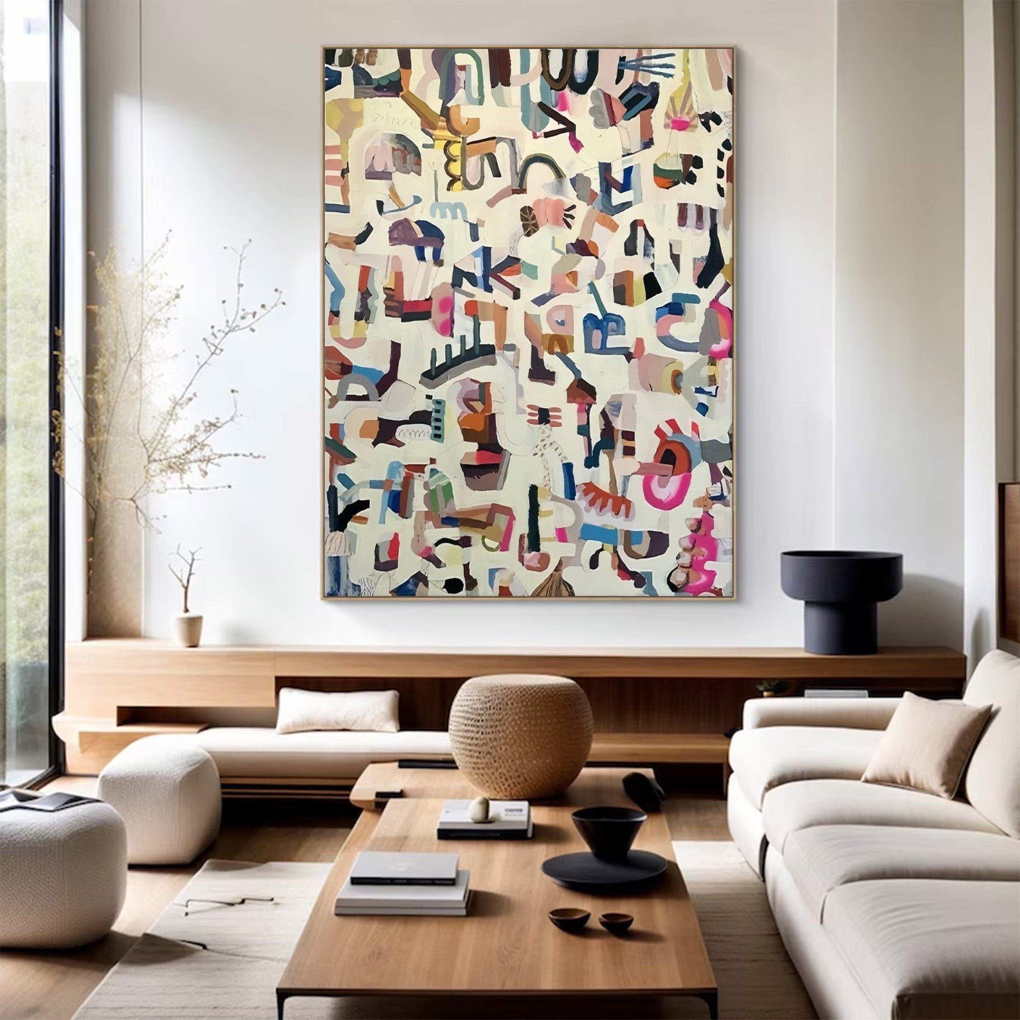 Modern Abstract Large Graffiti Art | MuroArt #WG 112