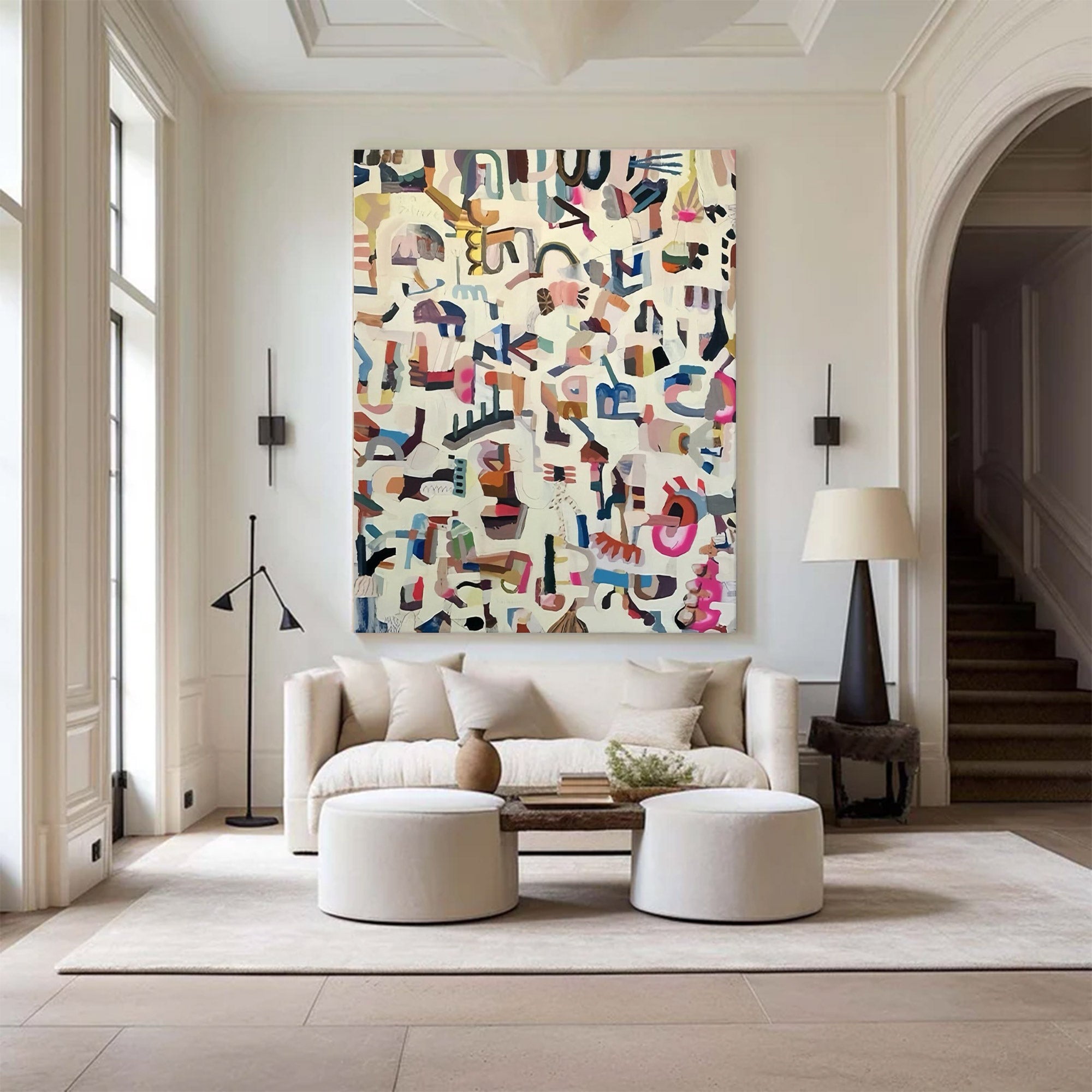 Modern Abstract Large Graffiti Art | MuroArt #WG 112
