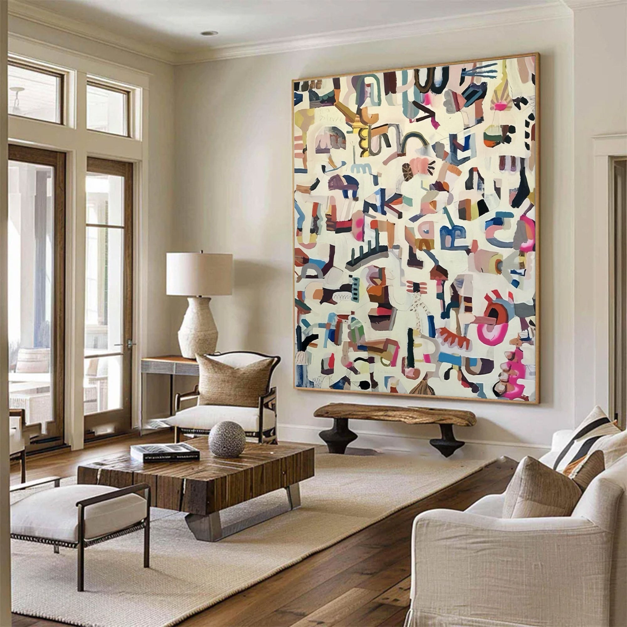 Modern Abstract Large Graffiti Art | MuroArt #WG 112