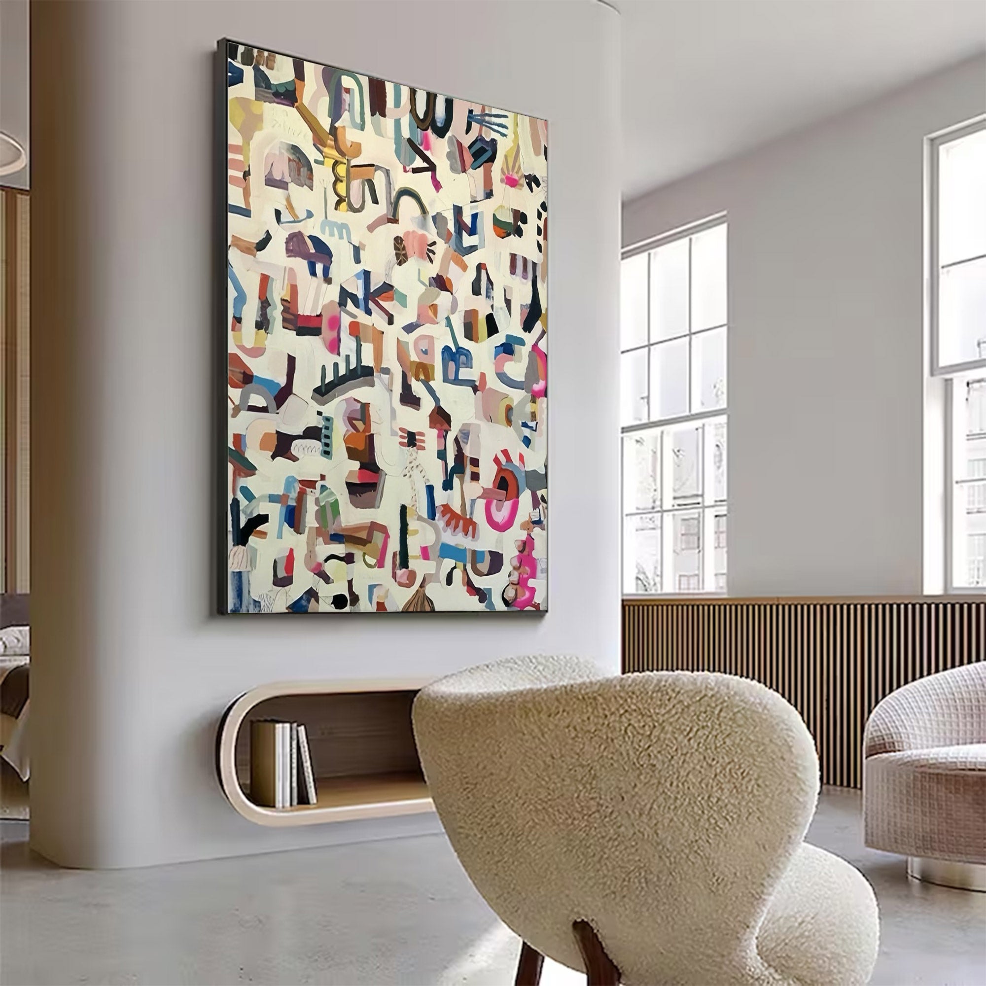 Modern Abstract Large Graffiti Art | MuroArt #WG 112