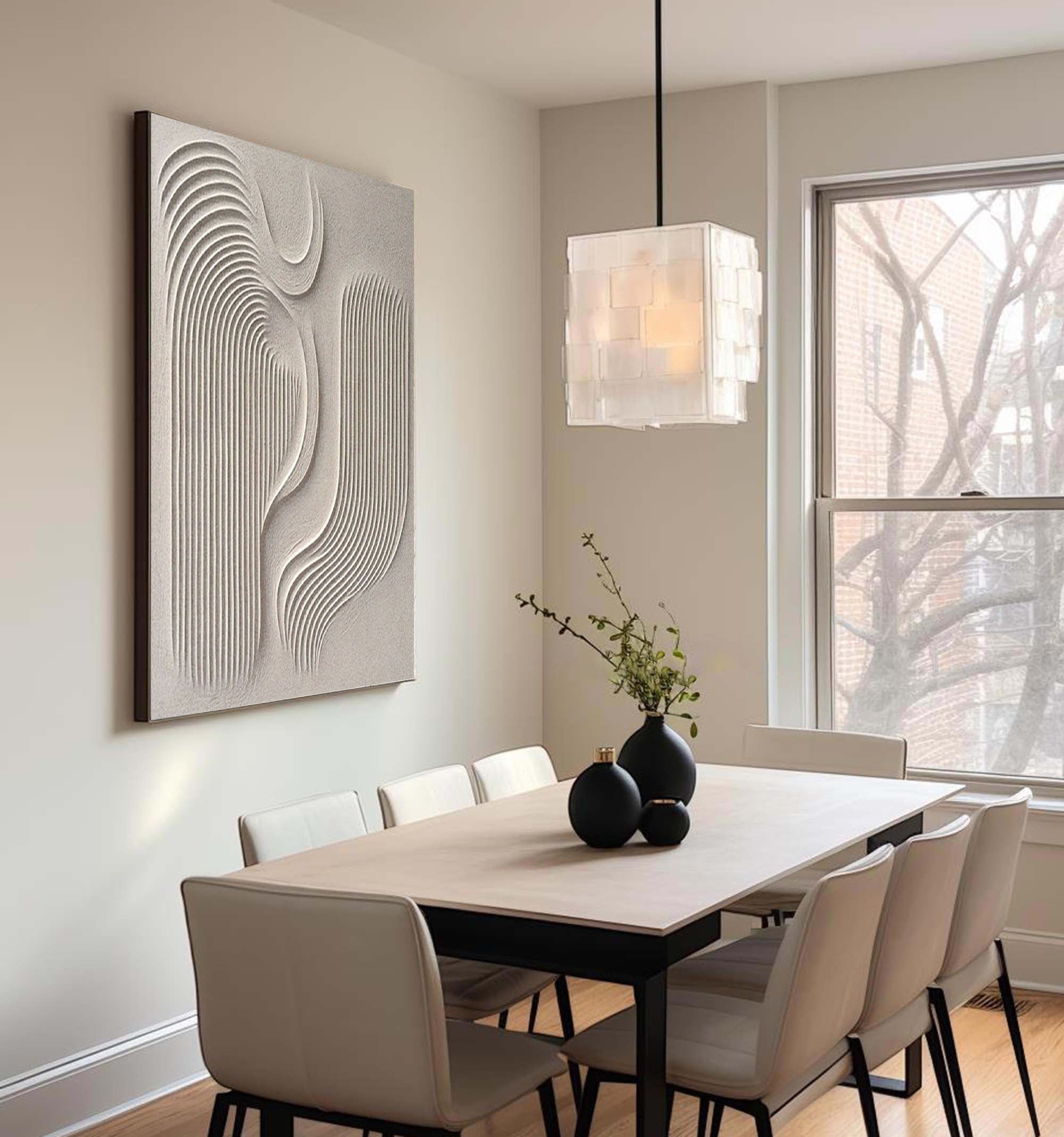 Beige & Brown Minimalist Painting #BBM 021