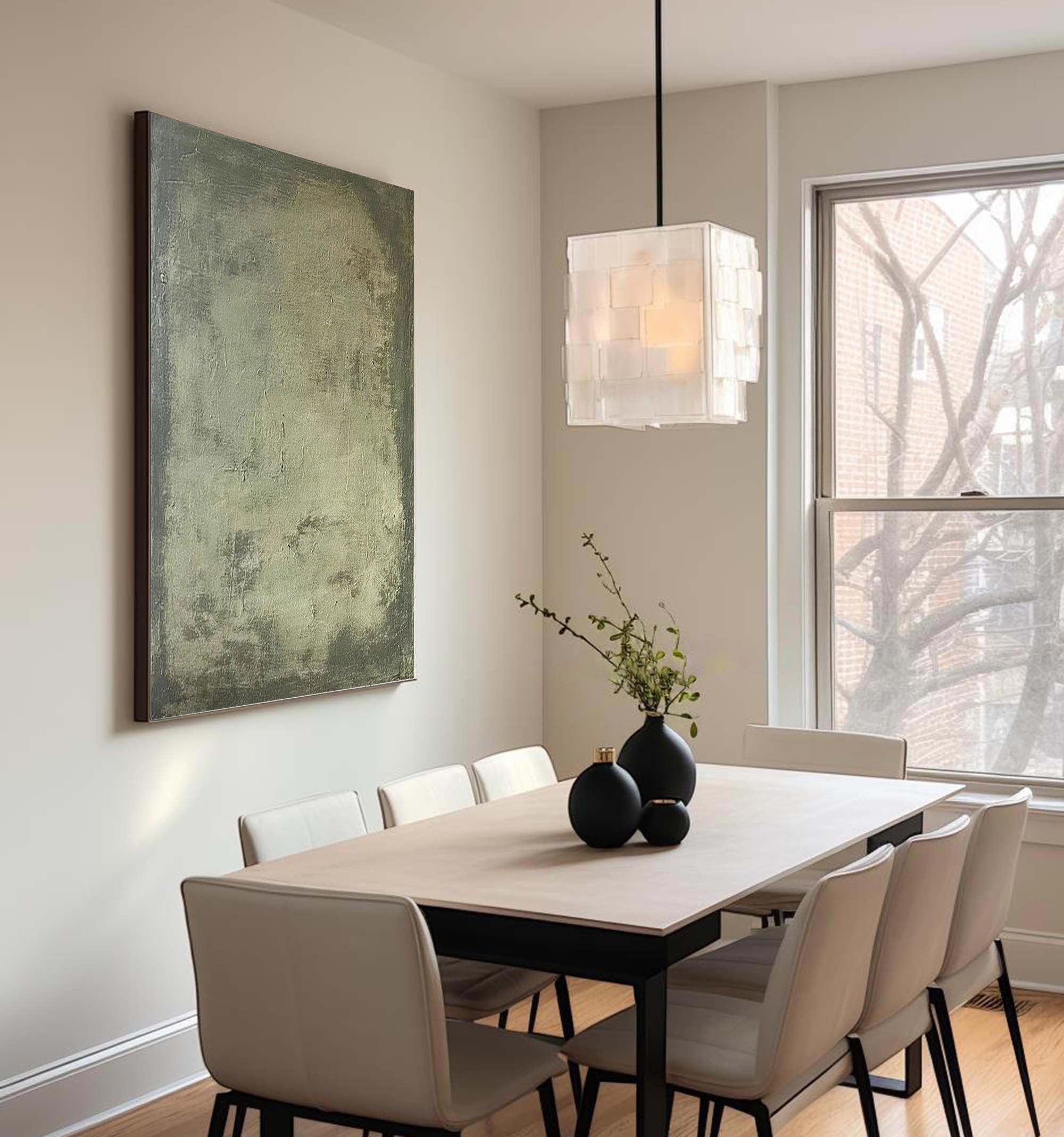 Blue & Green Abstract Painting #BGA 026