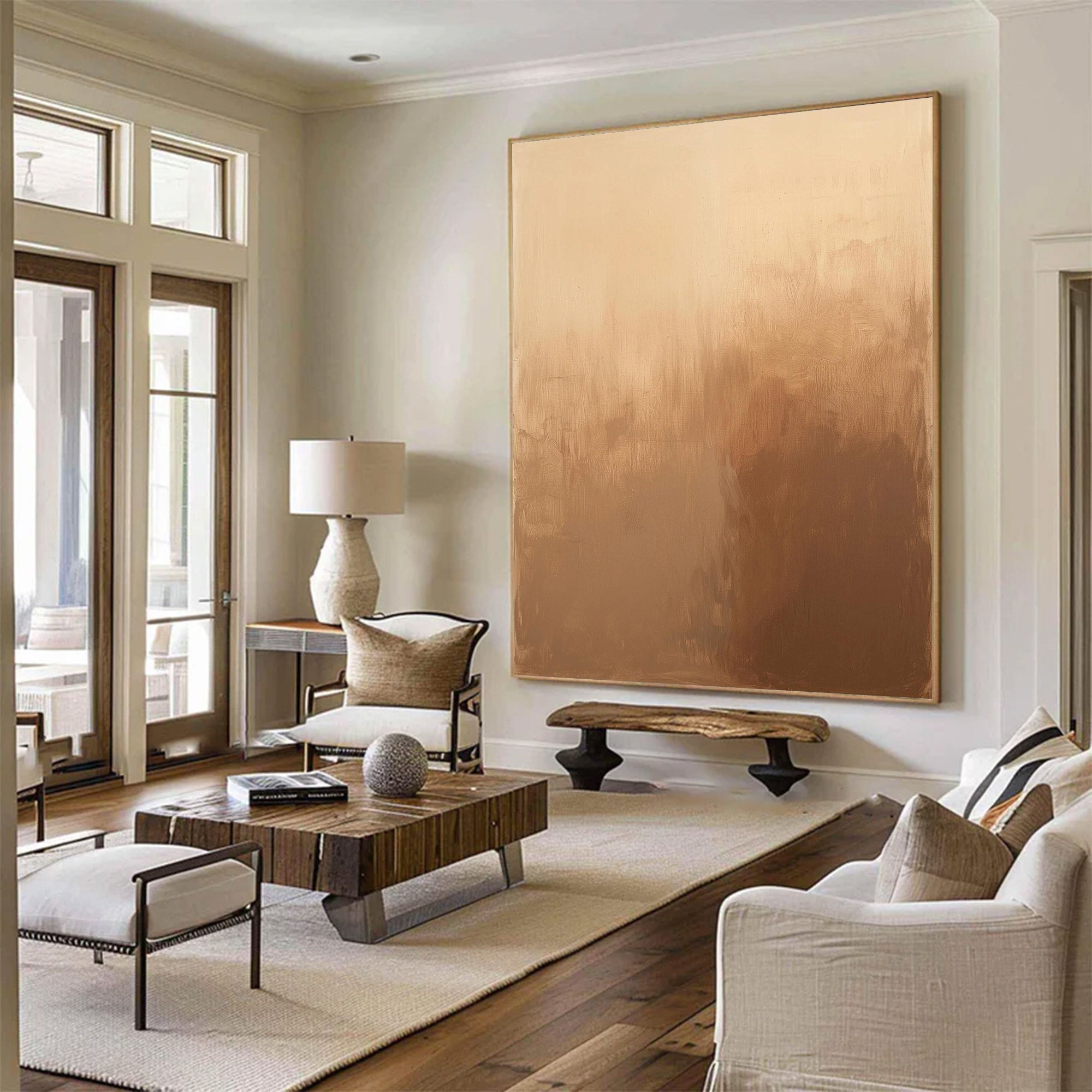 Contemporary Large Moody Abstract Art | MuroArt #WG 122