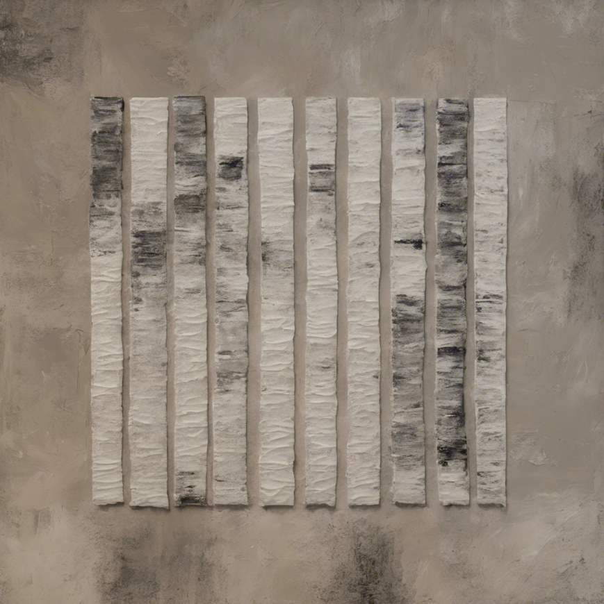 Beige & Brown Abstract Painting #BBA 010