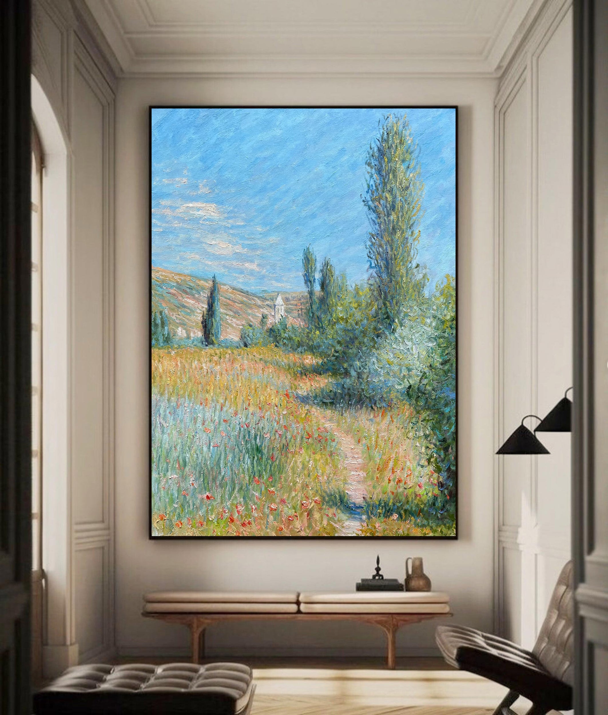 Monet Inspired French Landscape, Impressionist Trail #BGA 176