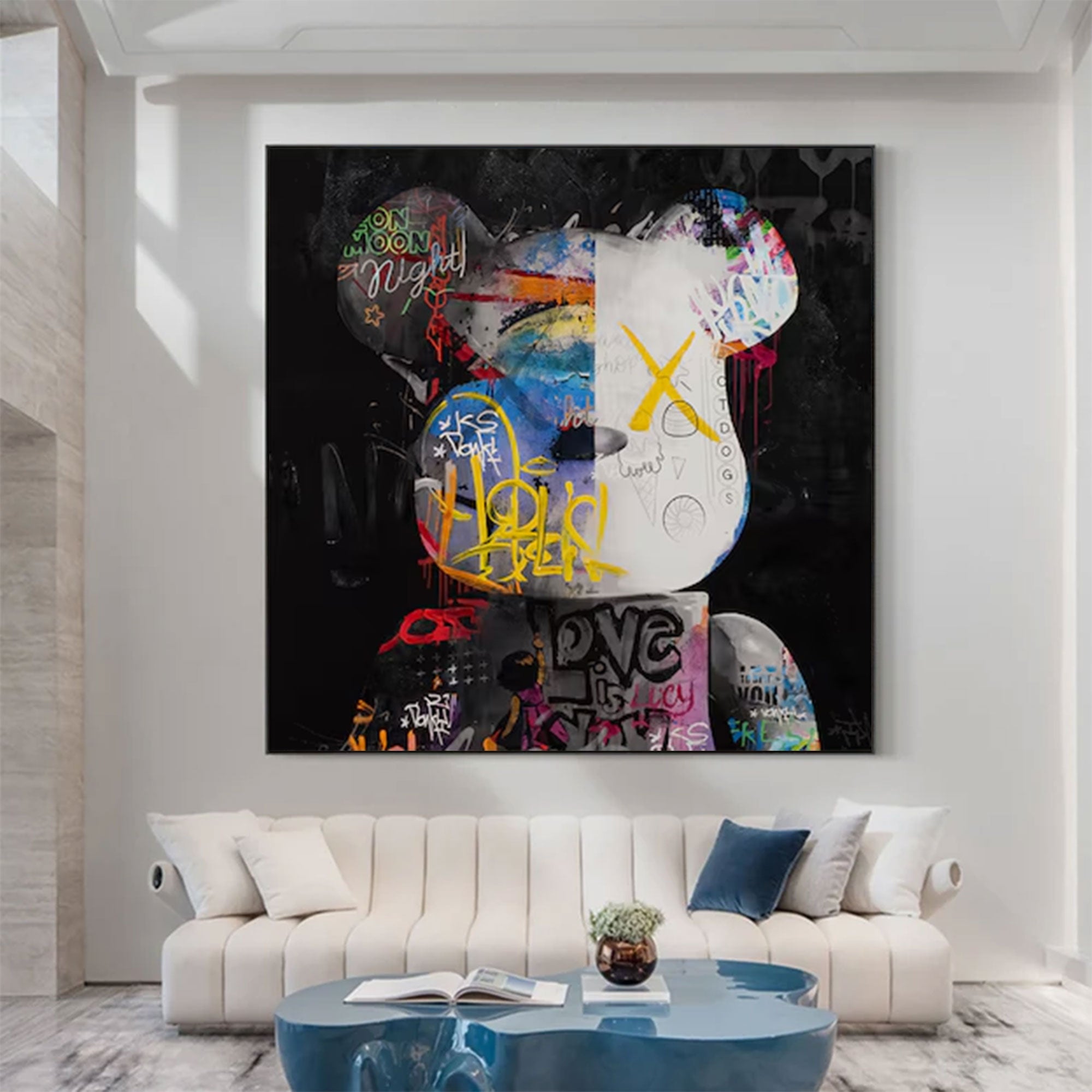Large Contemporary Pop Graffiti Art | MuroArt #WGA 027