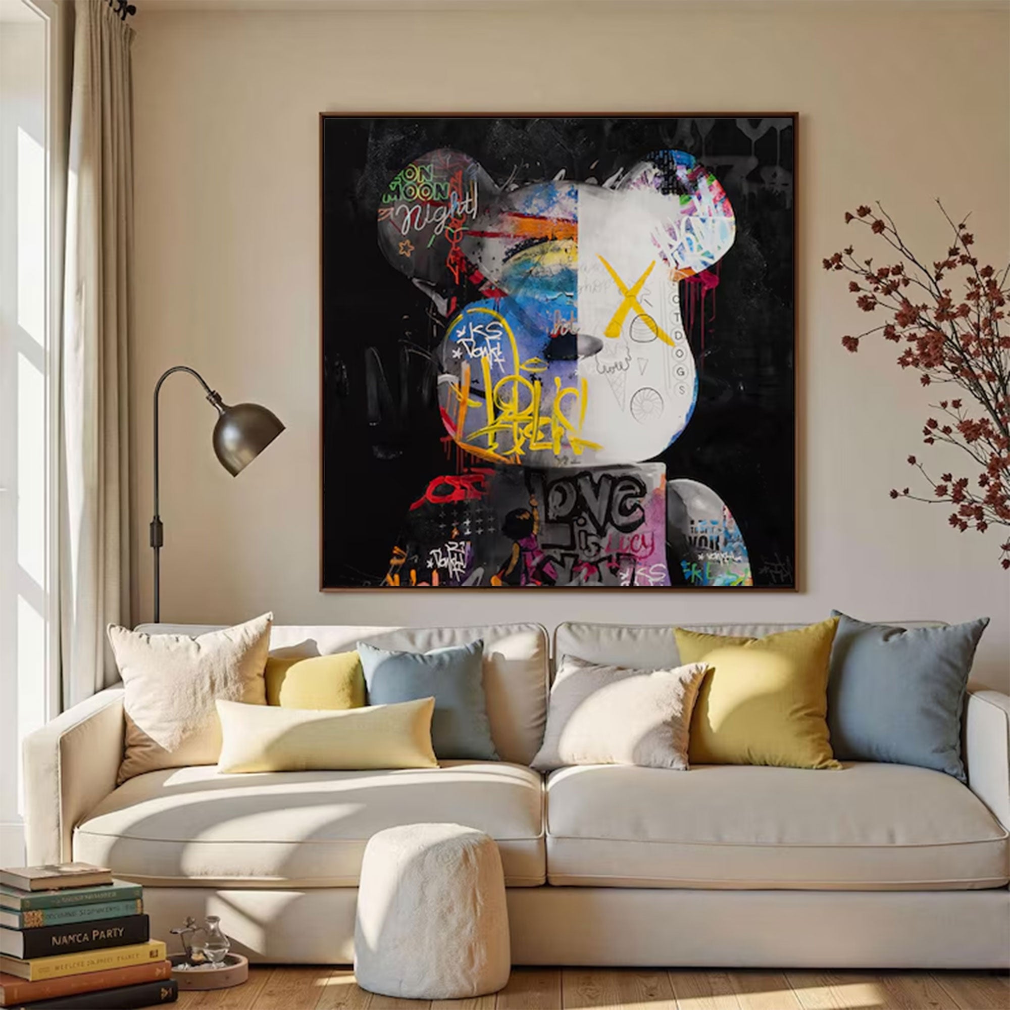 Large Contemporary Pop Graffiti Art | MuroArt #WGA 027