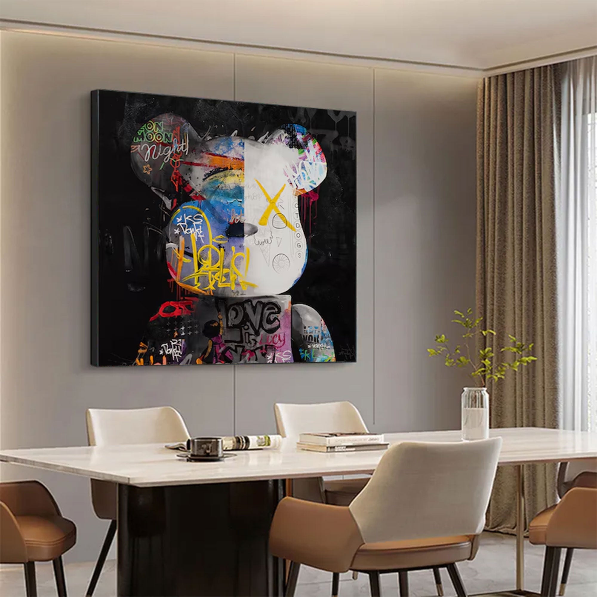 Large Contemporary Pop Graffiti Art | MuroArt #WGA 027