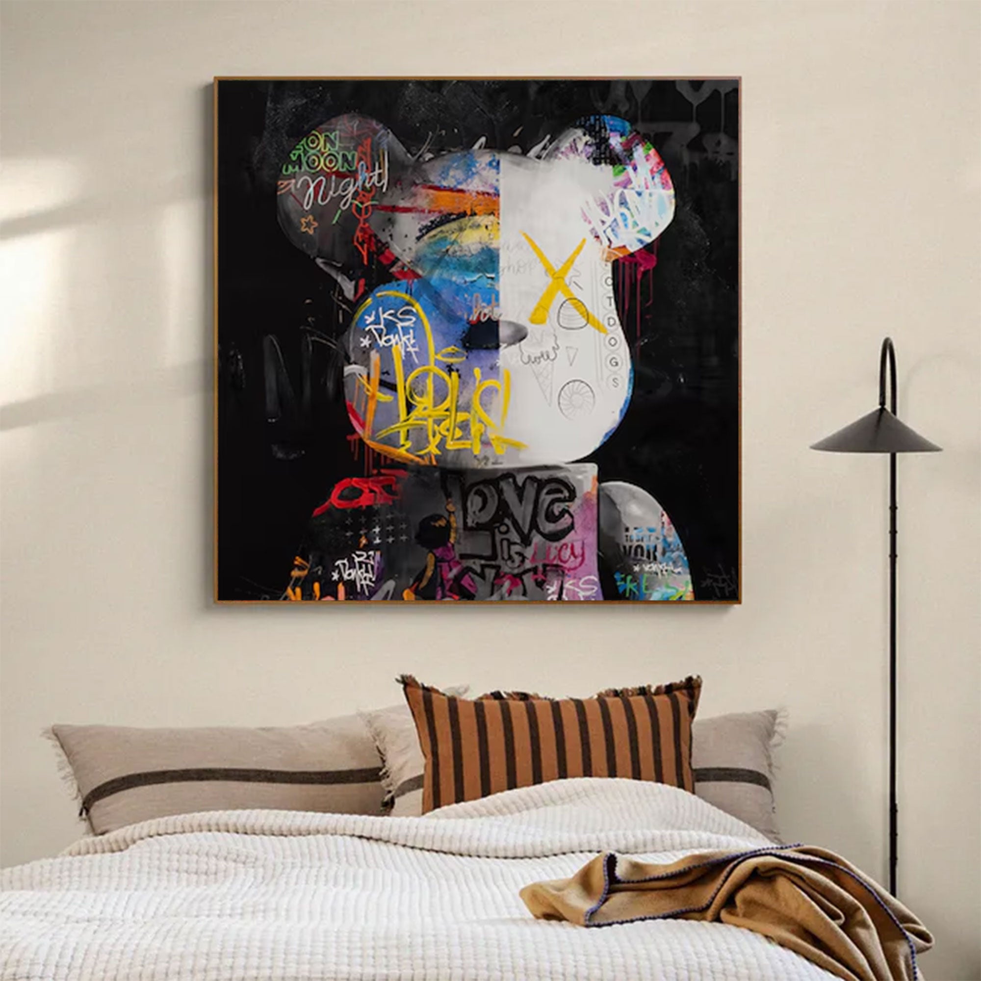 Large Contemporary Pop Graffiti Art | MuroArt #WGA 027