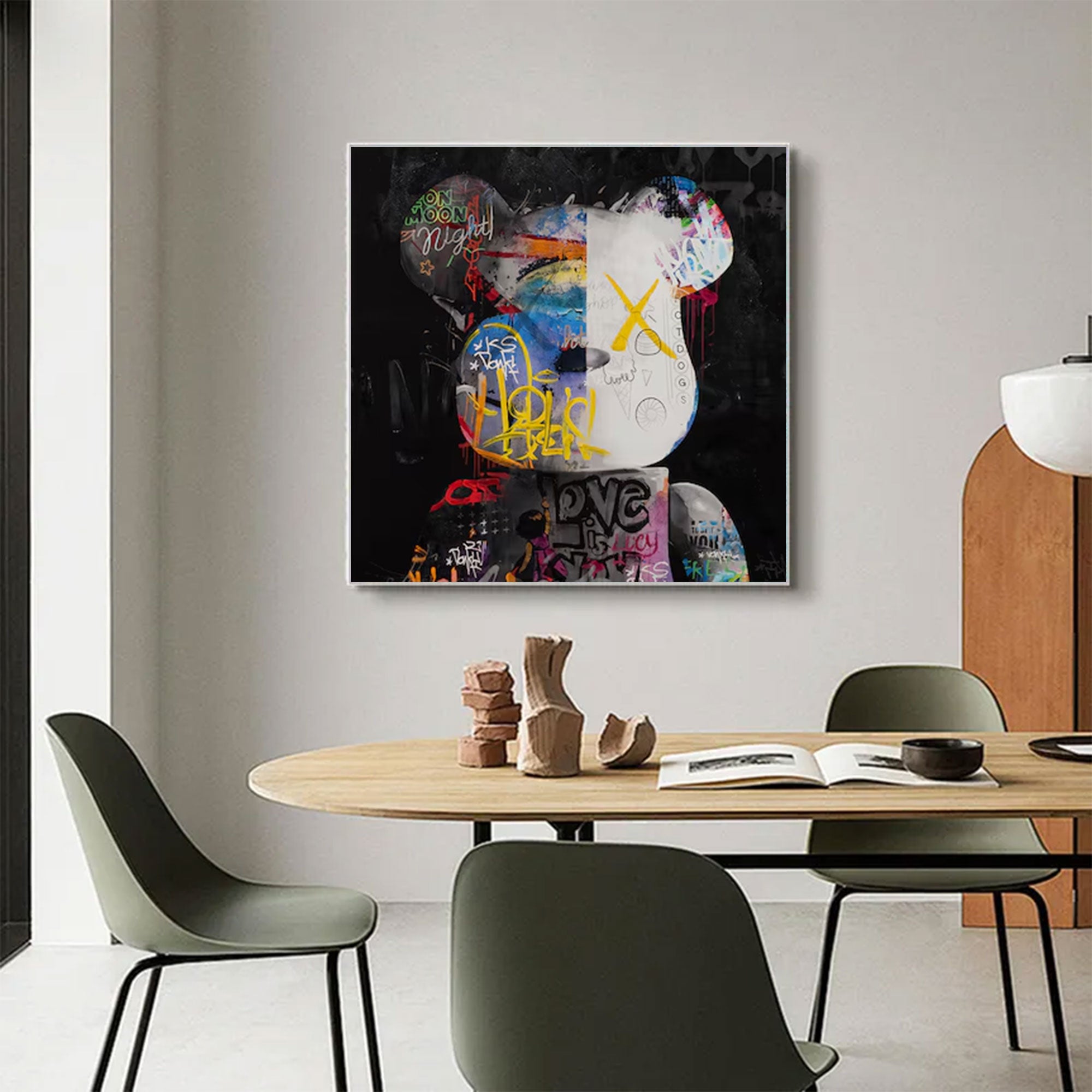 Large Contemporary Pop Graffiti Art | MuroArt #WGA 027