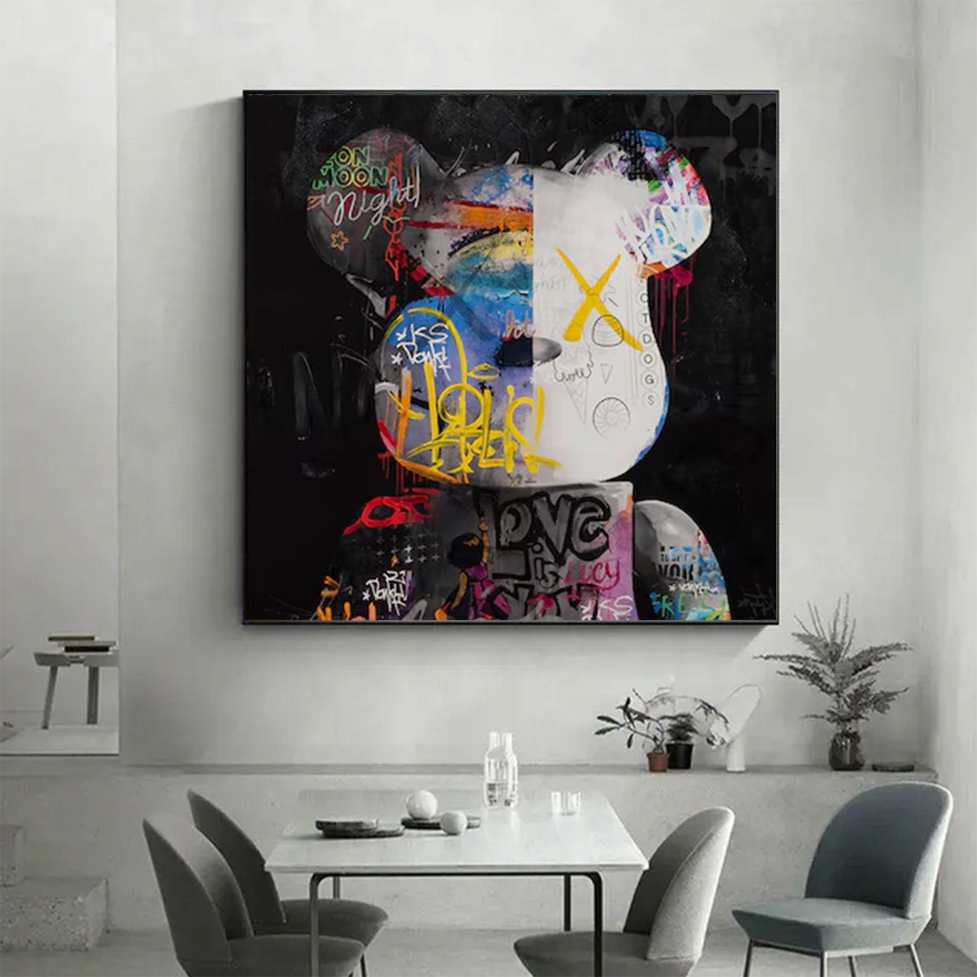 Large Contemporary Pop Graffiti Art | MuroArt #WGA 027