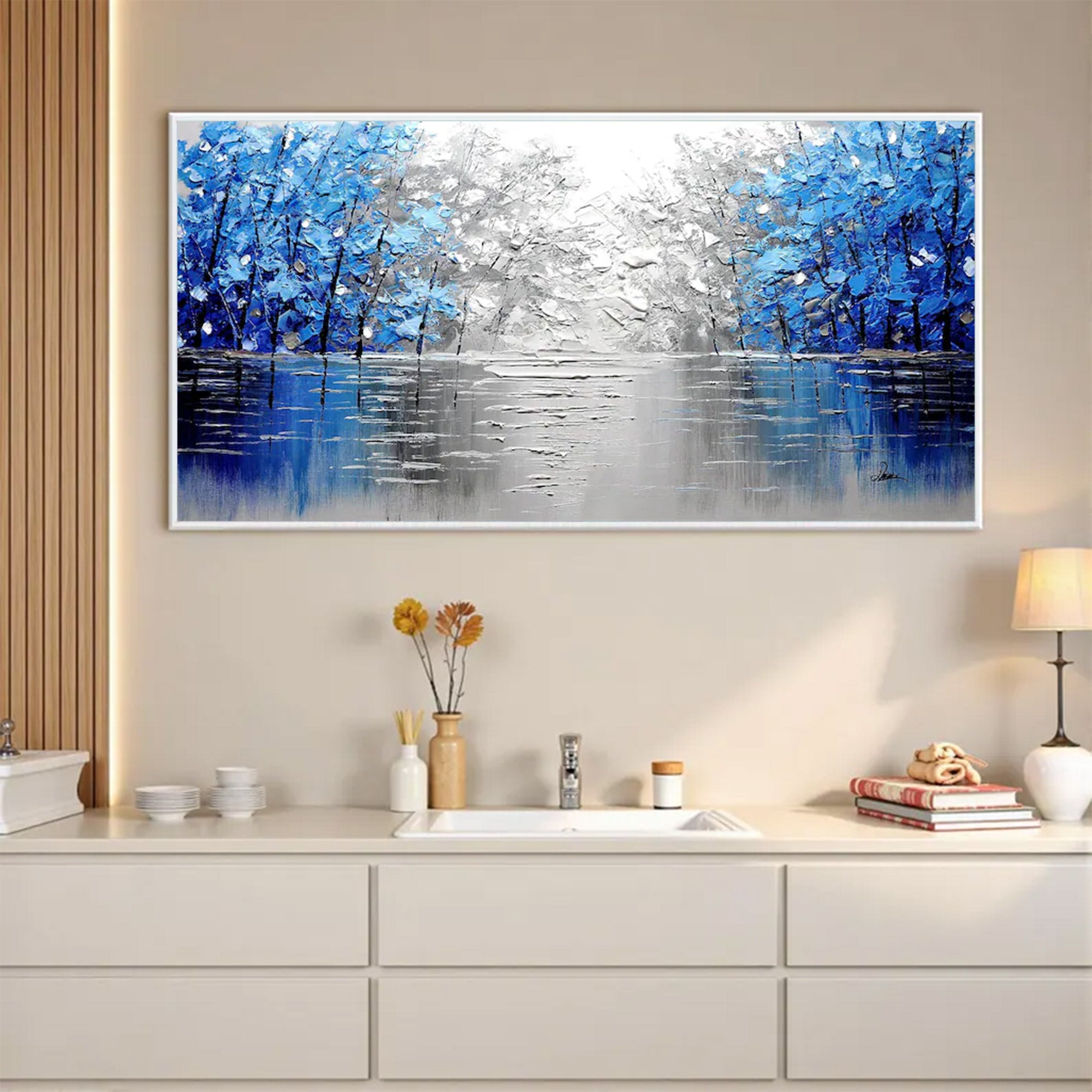 Large Contemporary Abstract Energetic Art | MuroArt #WGA 037