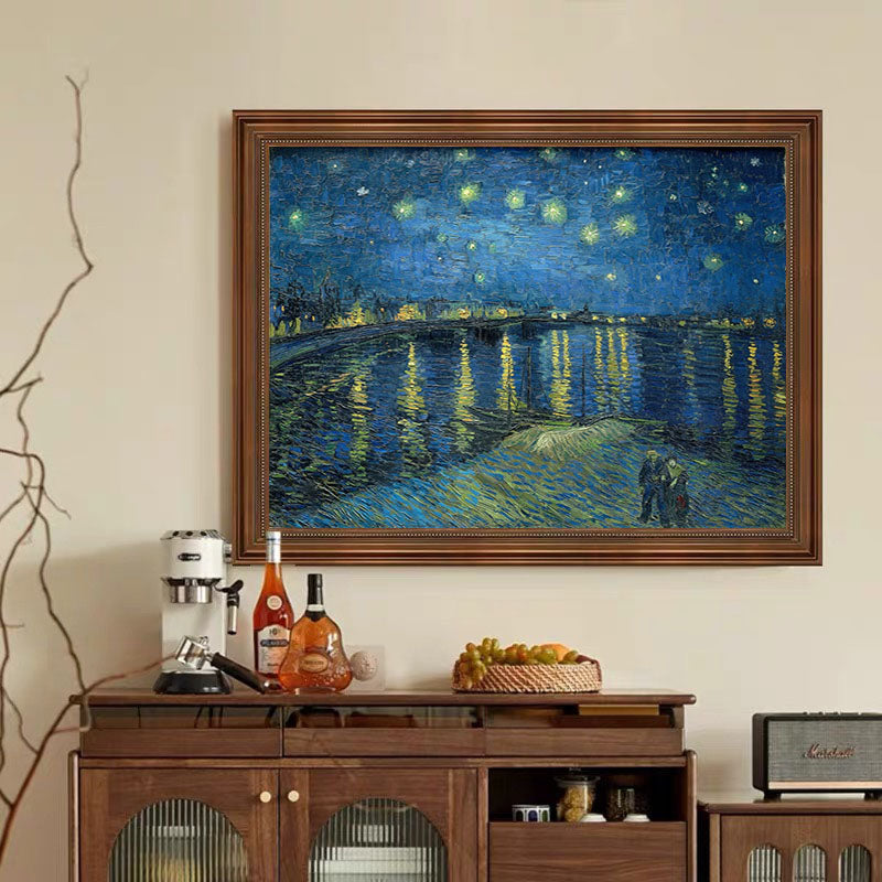Starry Night Over the Rhône, Vincent Van Gogh Inspired #BGA 102