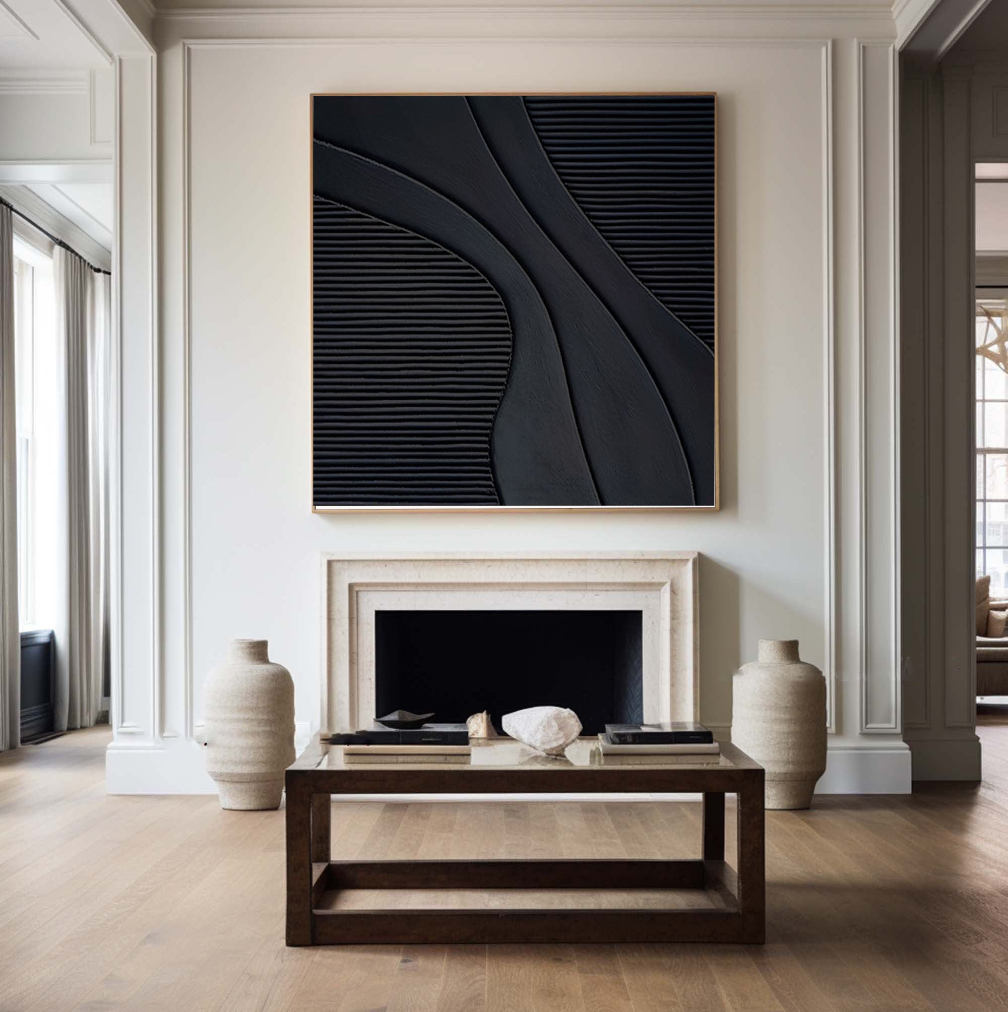High-End Abstract Art Oil Painting for Luxury Interiors #BM 075