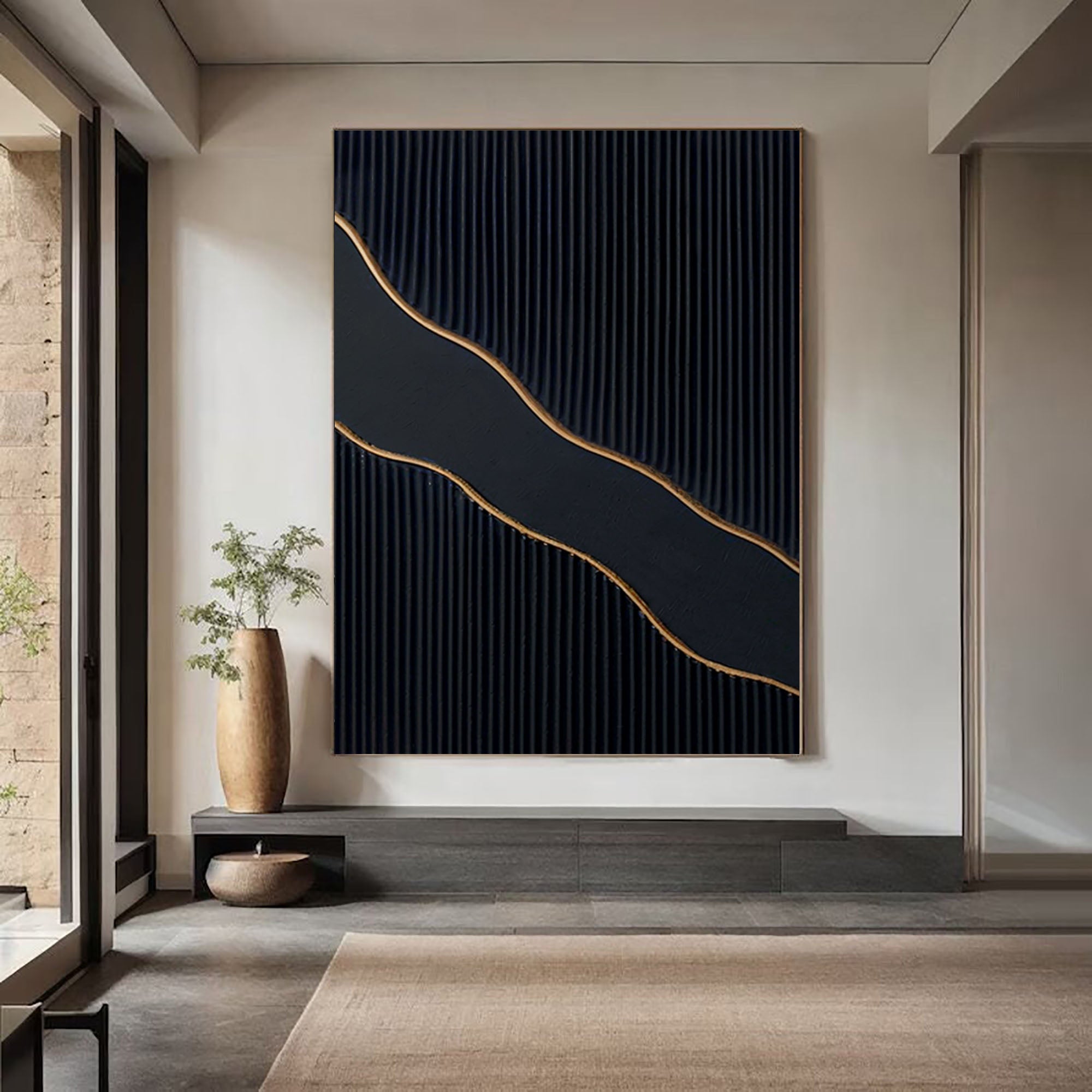 Simplistic Style Oil Painting | Modern Art for Elegant Home Decor #BM 079