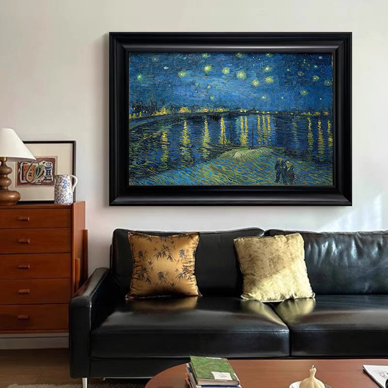 Starry Night Over the Rhône, Vincent Van Gogh Inspired #BGA 102