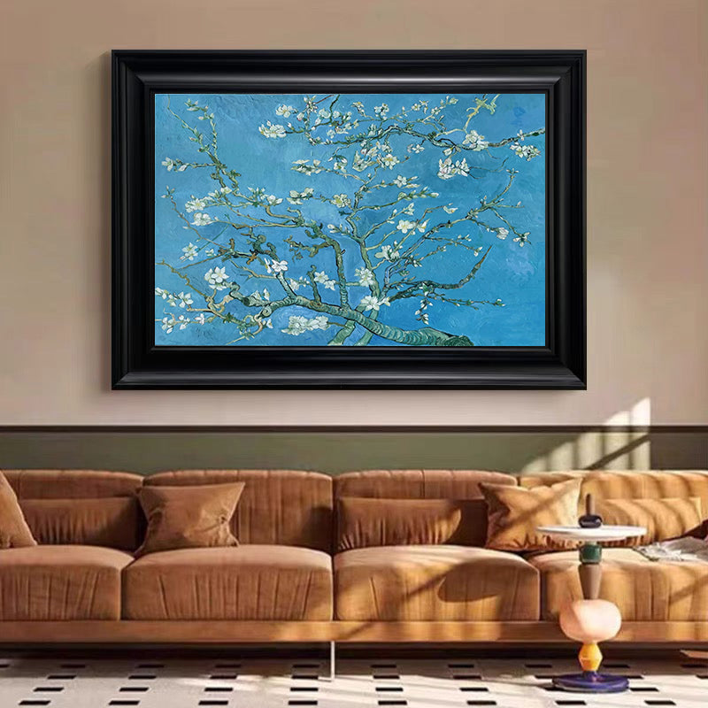 Van Gogh-Style Almonds, Impressionistic Nature Wall Art #BGA 188