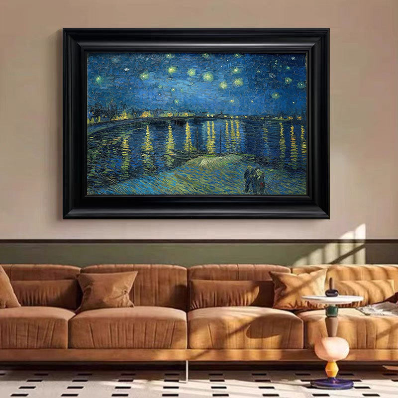 Starry Night Over the Rhône, Vincent Van Gogh Inspired #BGA 102