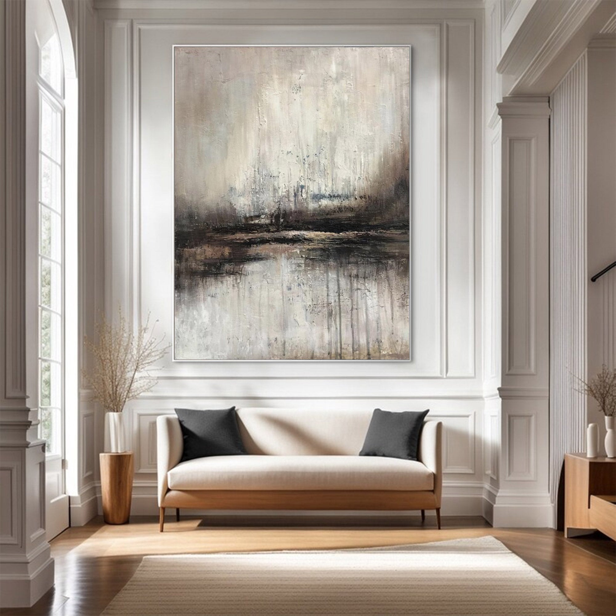 Contemporary Large Abstract Reflective Art | MuroArt #WGA 007