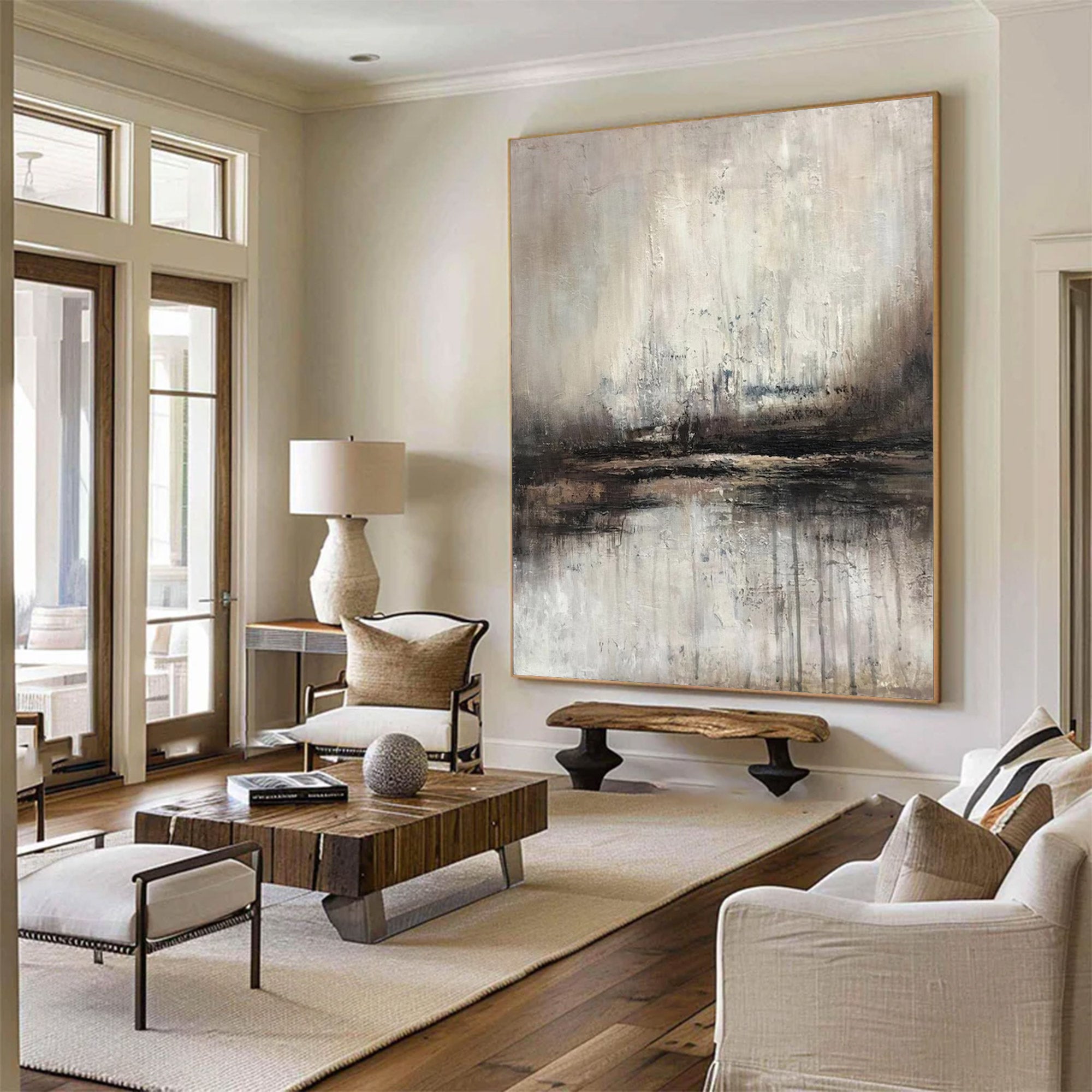 Contemporary Large Abstract Reflective Art | MuroArt #WGA 007
