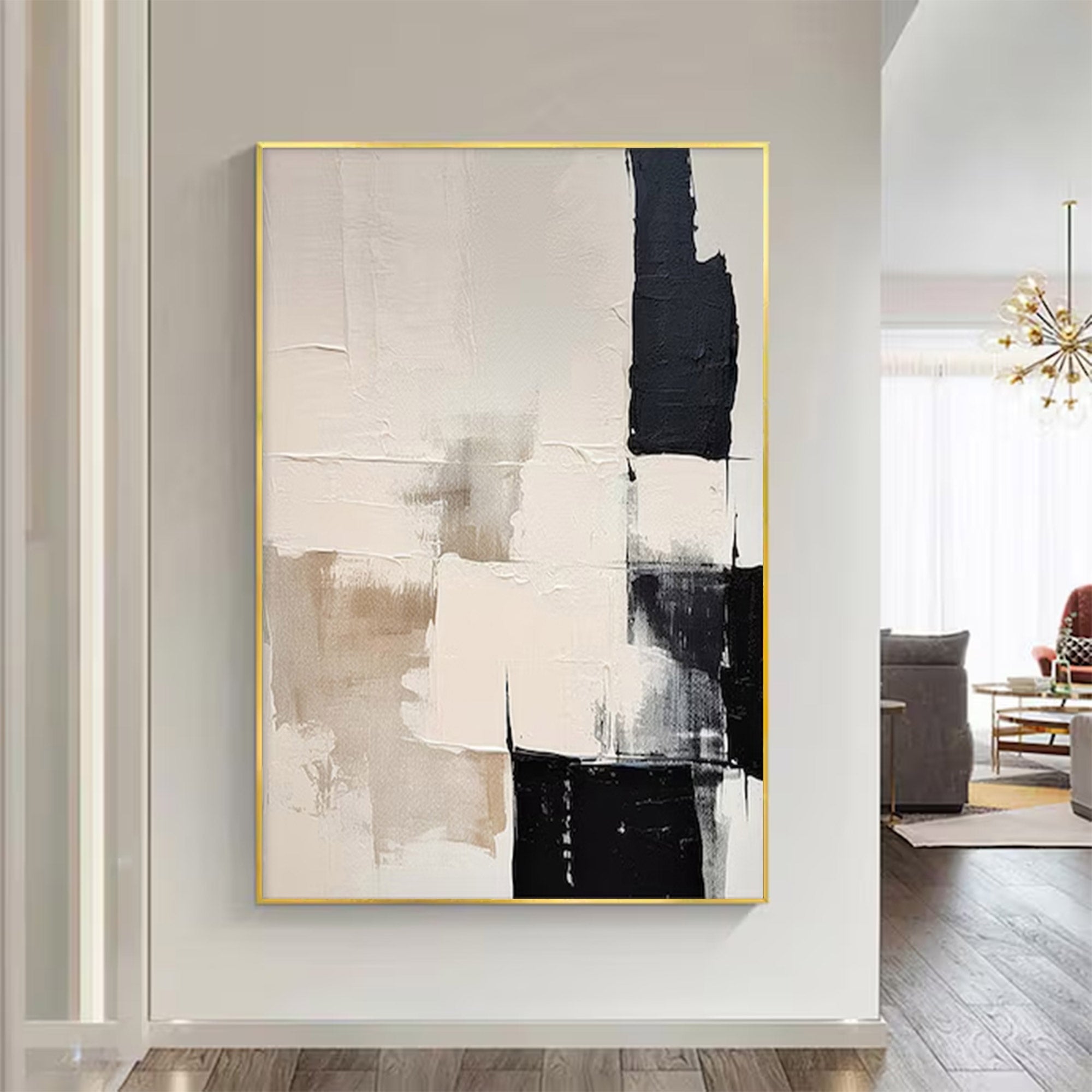 Large Textured White 3D Art | MuroArt #WG 101