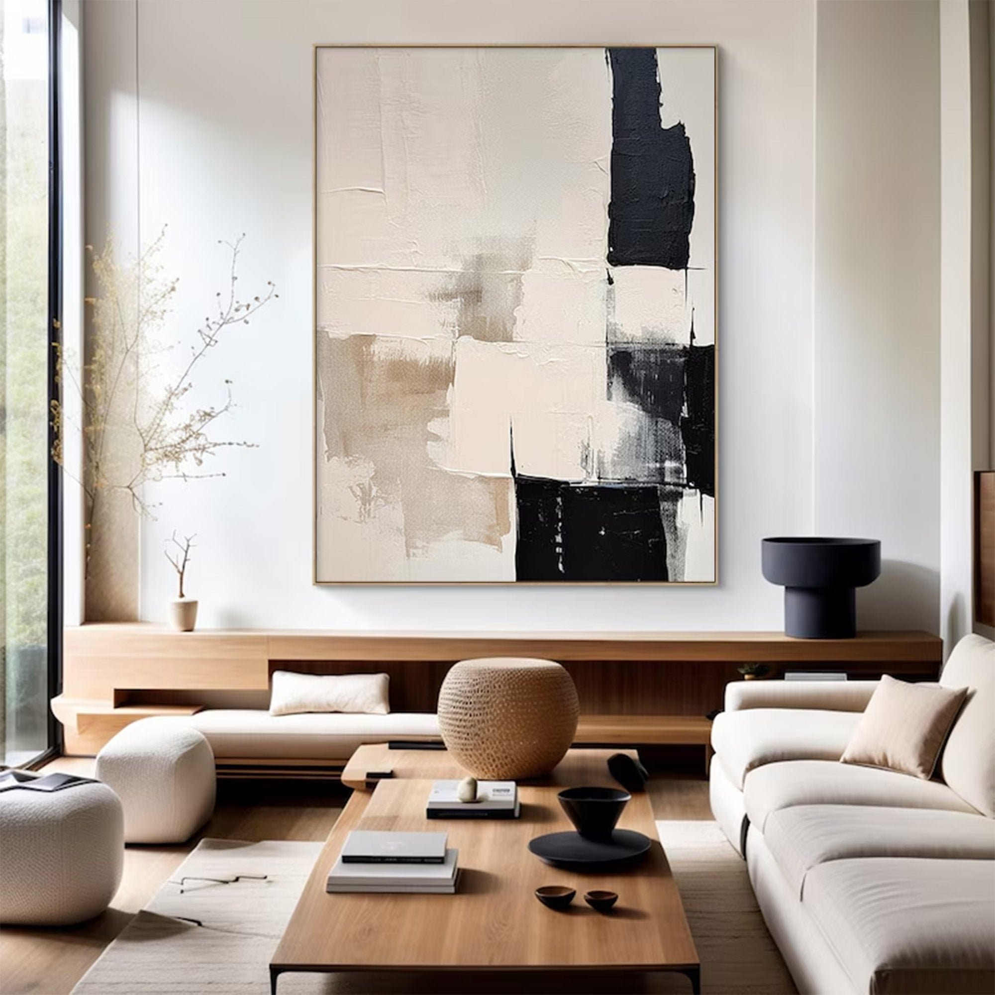 Large Textured White 3D Art | MuroArt #WG 101