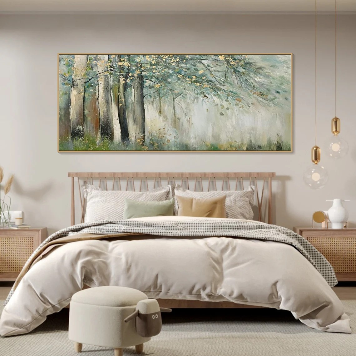 Serene Forest Landscape Wall Art #BGA 034
