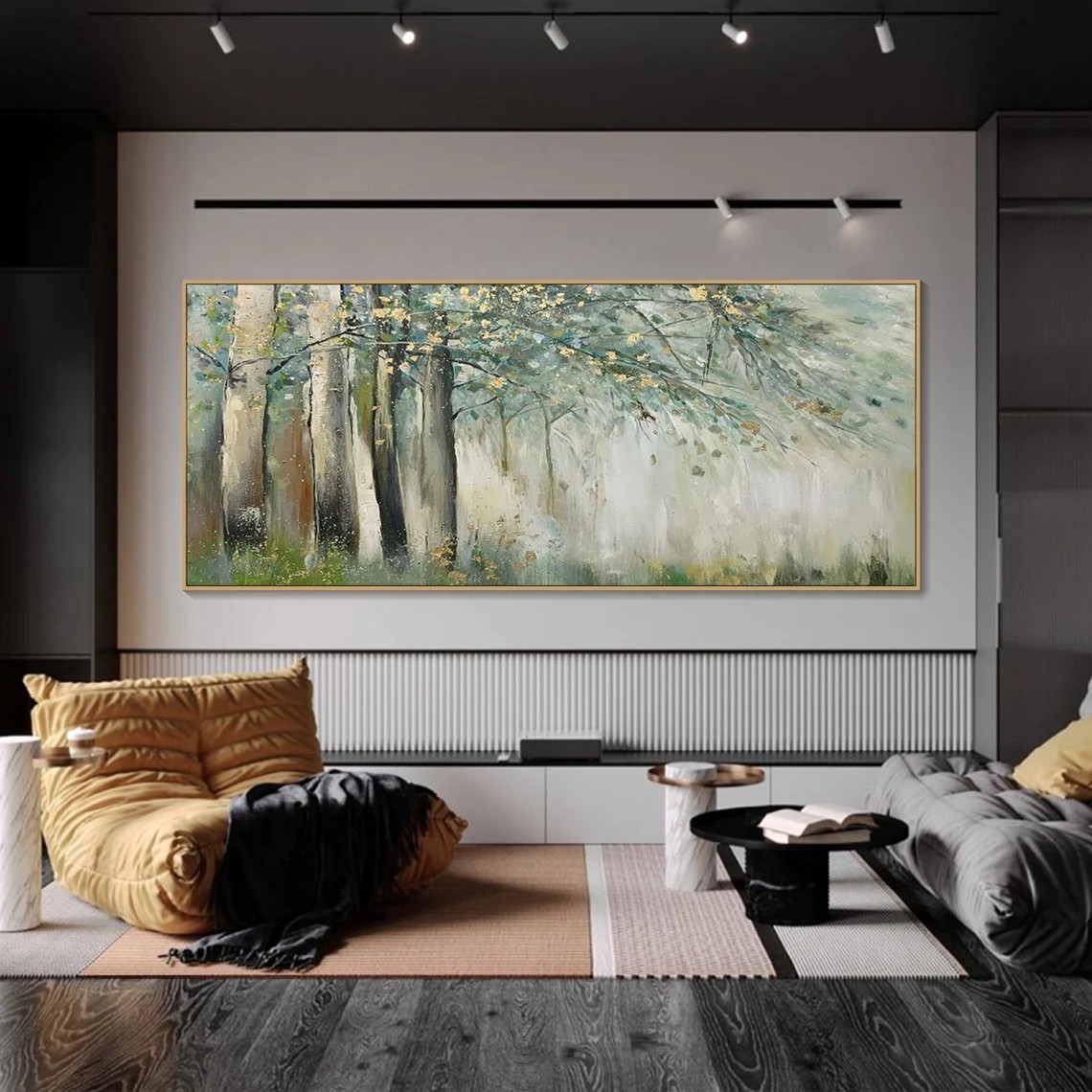 Serene Forest Landscape Wall Art #BGA 034