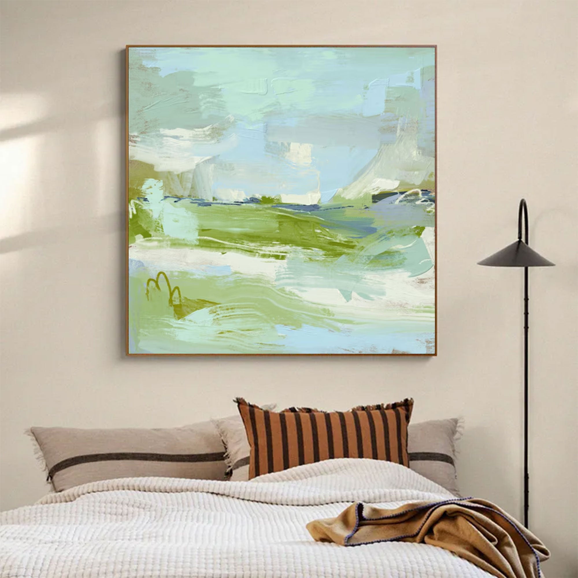 Large Modern Impasto Landscape Art | MuroArt #WGA 031