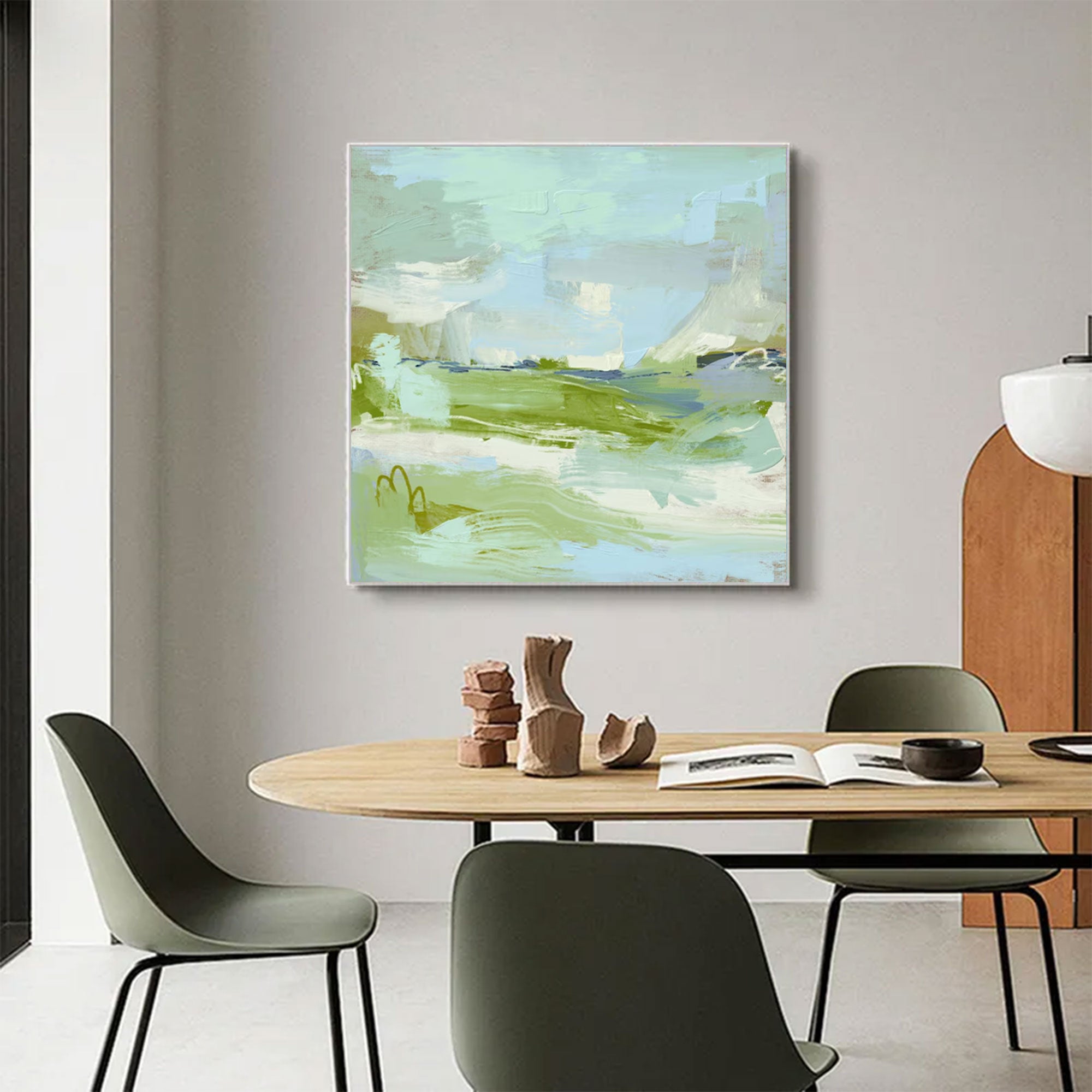 Large Modern Impasto Landscape Art | MuroArt #WGA 031