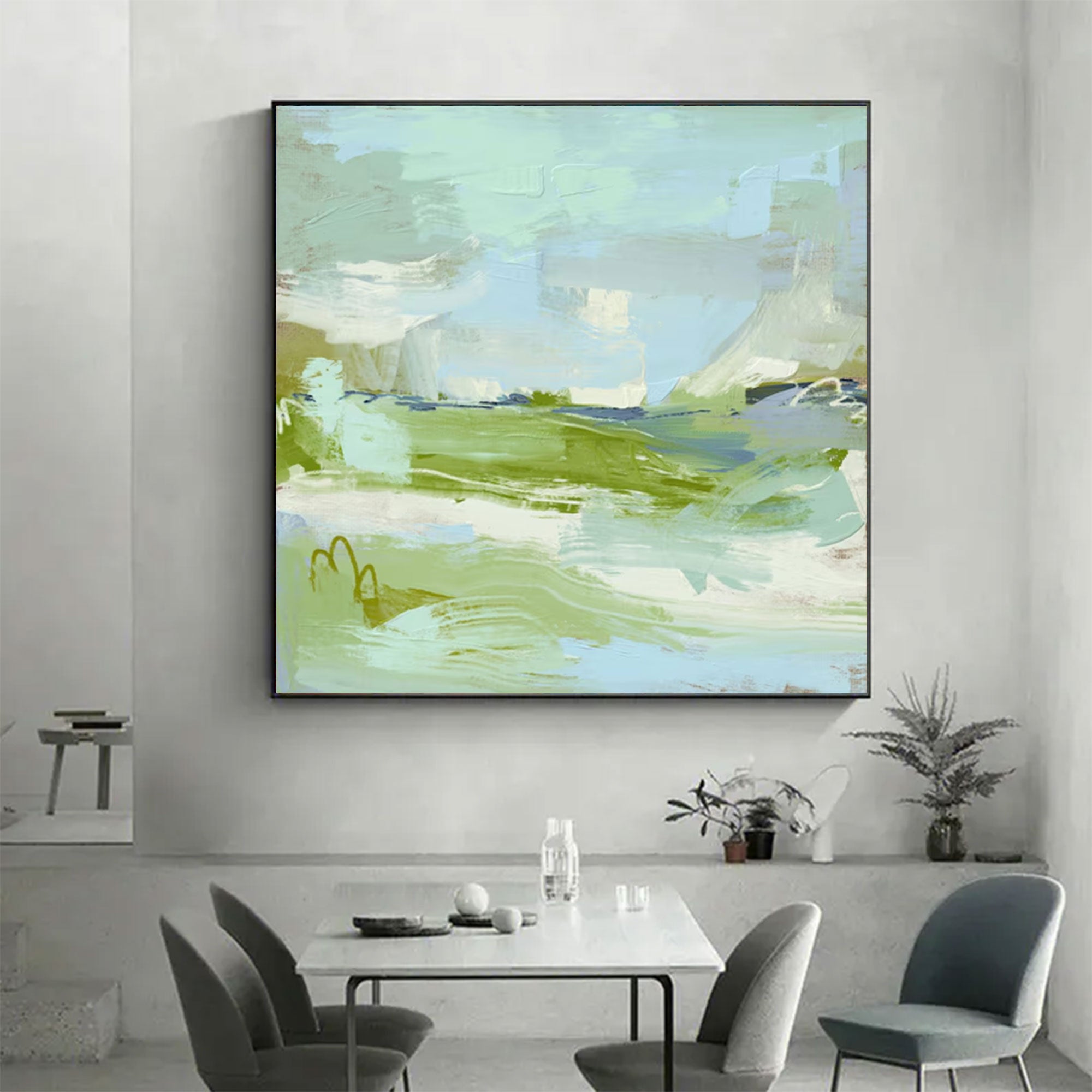Large Modern Impasto Landscape Art | MuroArt #WGA 031
