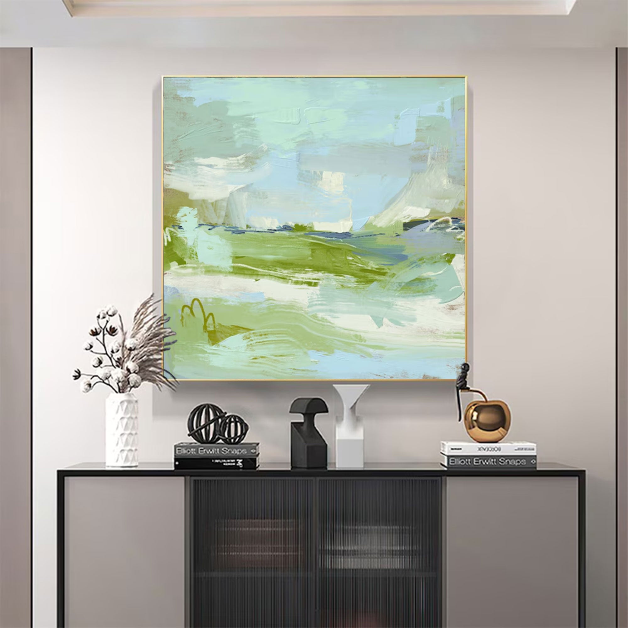 Large Modern Impasto Landscape Art | MuroArt #WGA 031