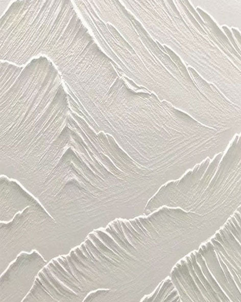 White Minimalist Painting #WM 034